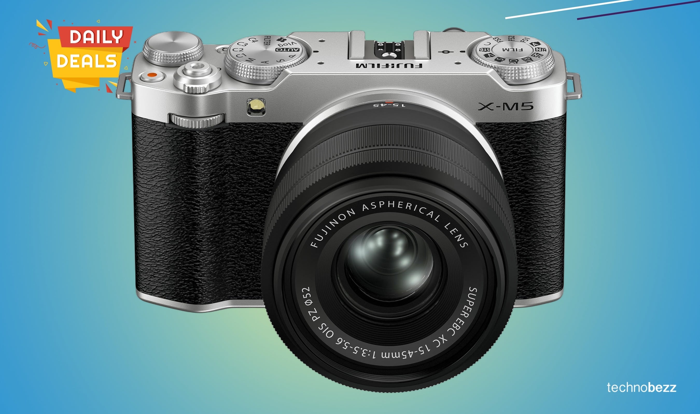 Fujifilm X-M5 mirrorless camera kit drops to a new low price of $999