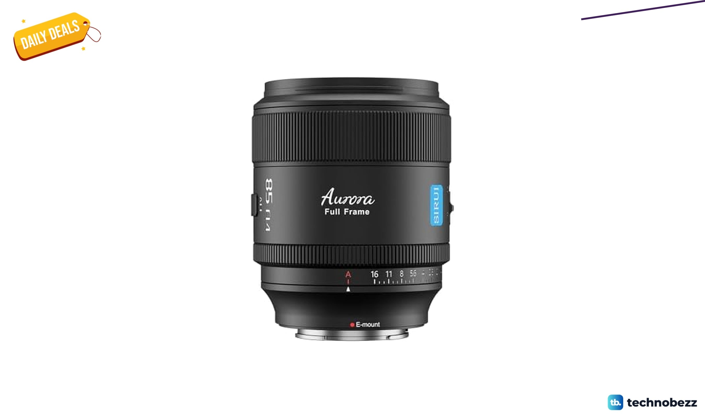 Woot offers the SIRUI Aurora 85mm F1.4 Full Frame Auto for $349.99