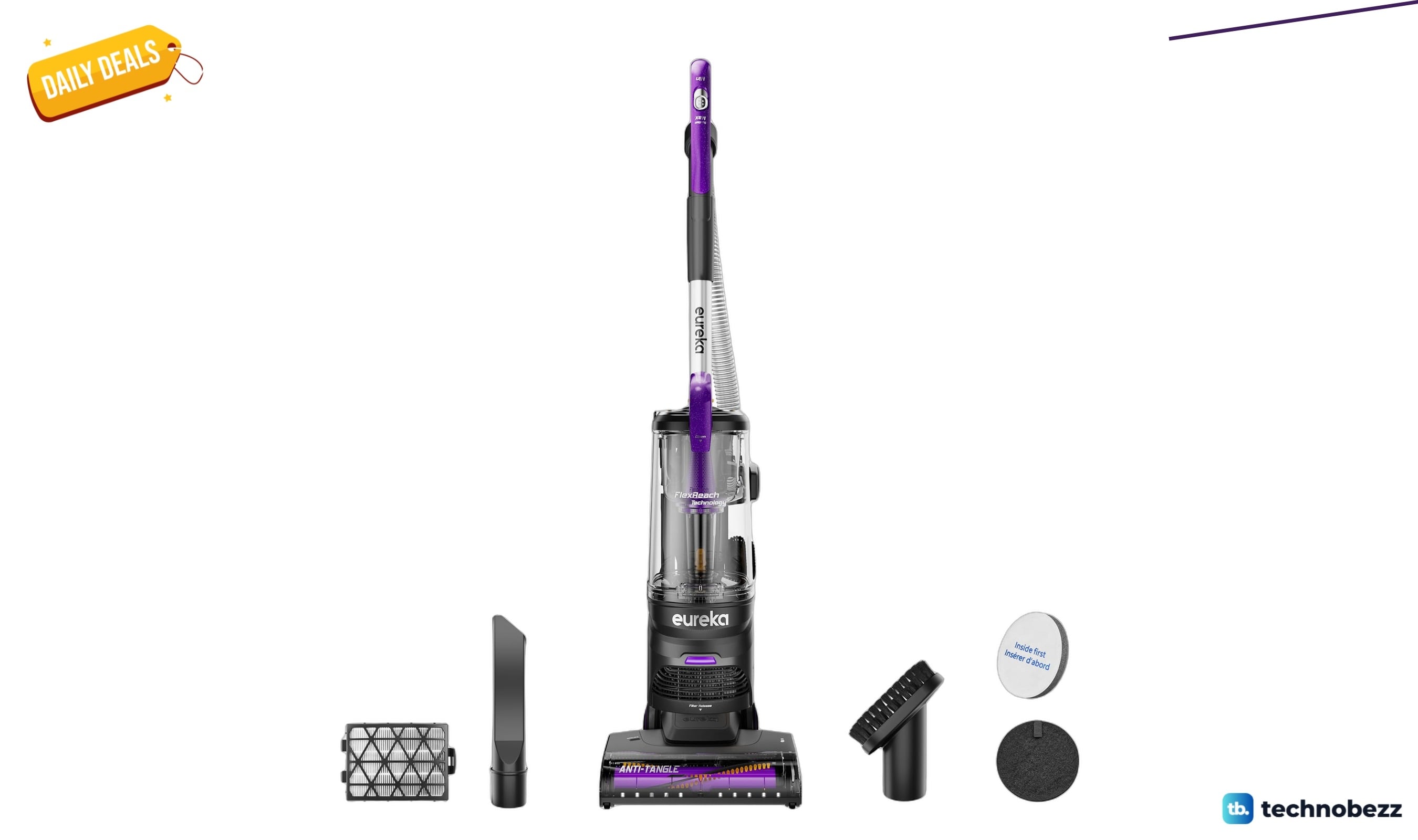 Eureka FlexReach Powerful Upright Vacuum Cleaner drops to $135.91 on Amazon