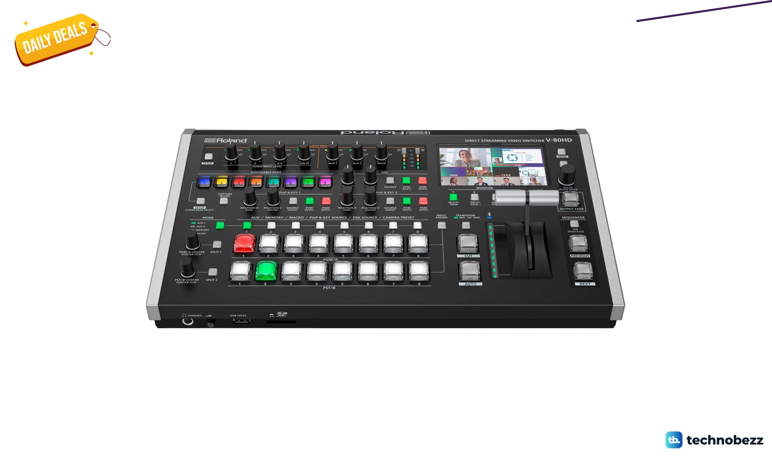Roland Professional V-80HD Switching drops to $2999.99 on Amazon
