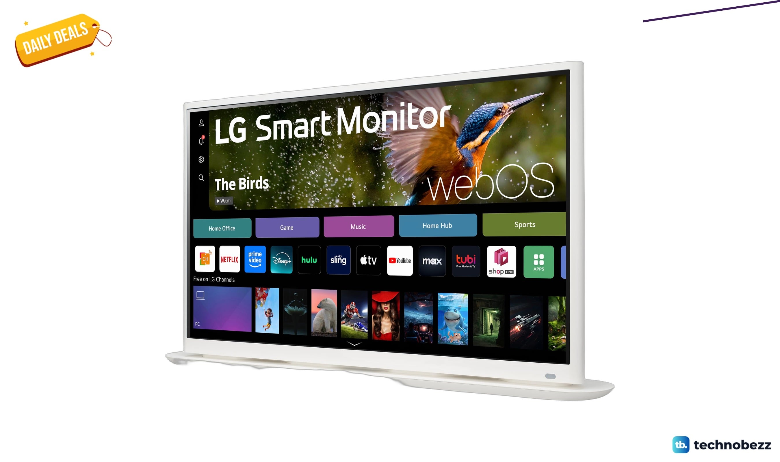 LG 32SR70U-W 4K UHD Smart Monitor drops to $435.38 on Amazon