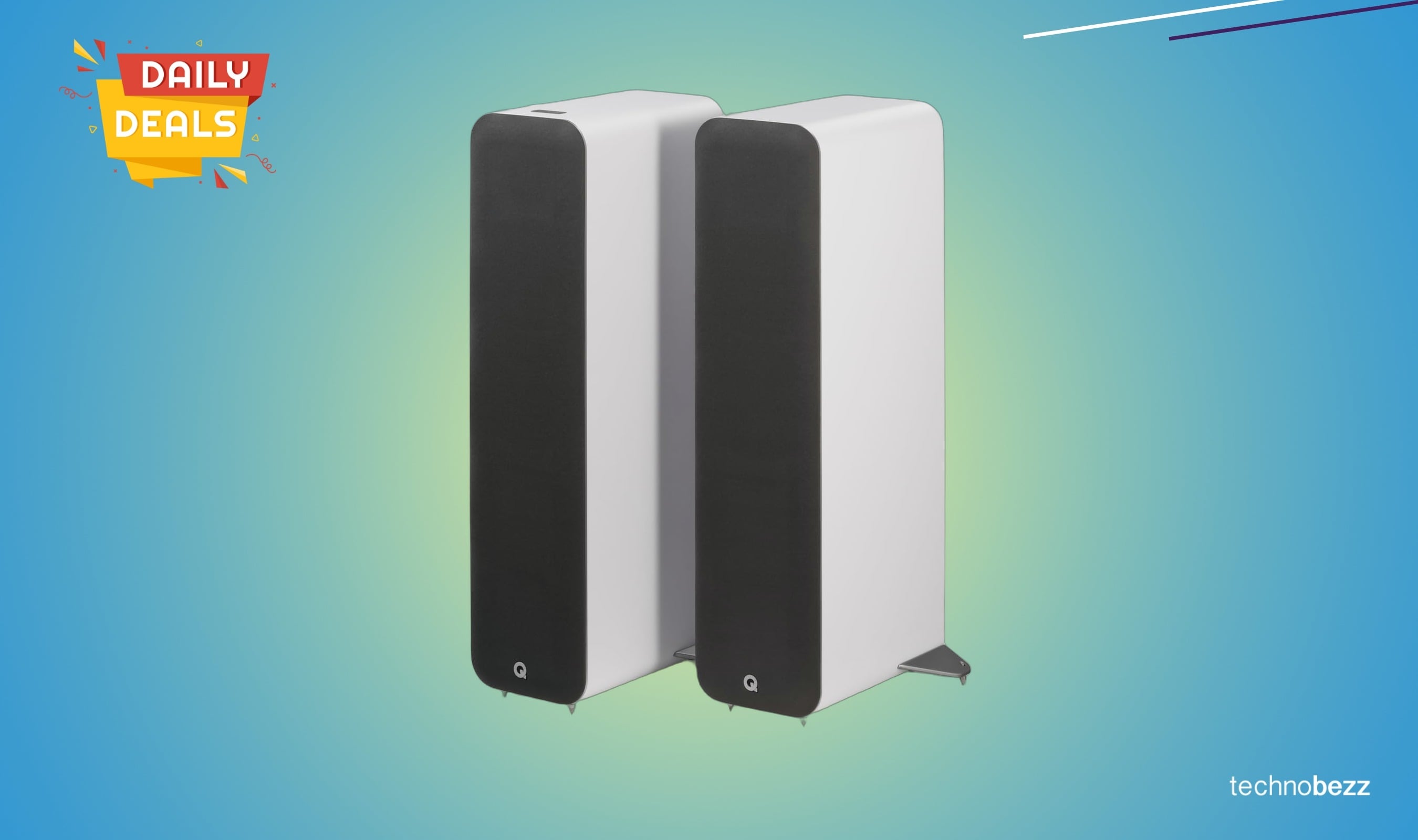 Q Acoustics M40 floor standing speakers now available for $1127.89