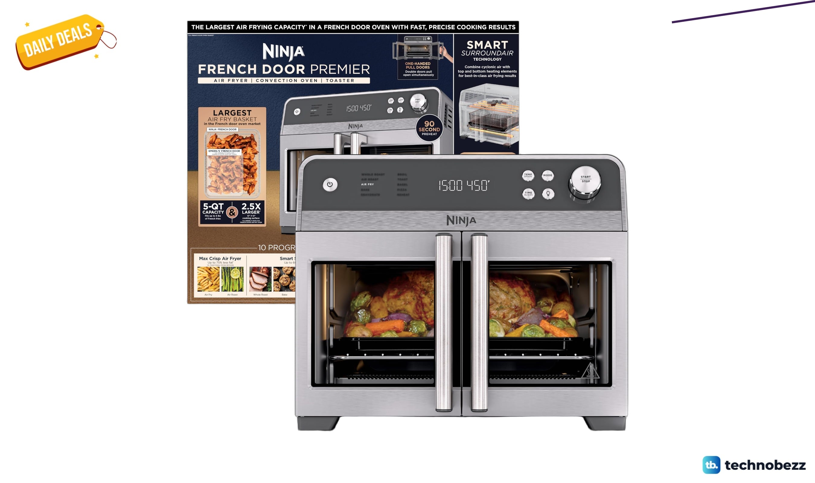 Ninja French Door Premier Air Fry drops to $199.99 on Amazon