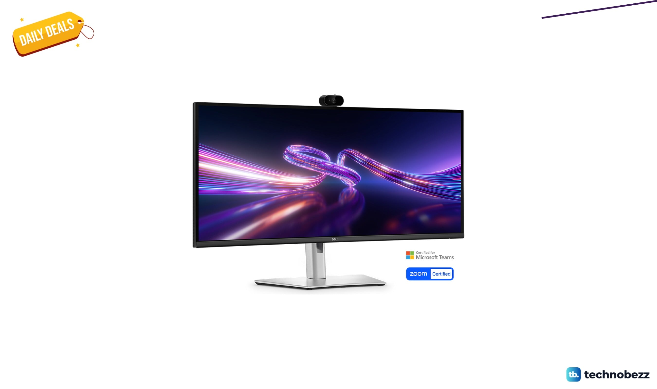 Dell offers the Pro P 34 USB-C Hub Webcam monitor for $684.99