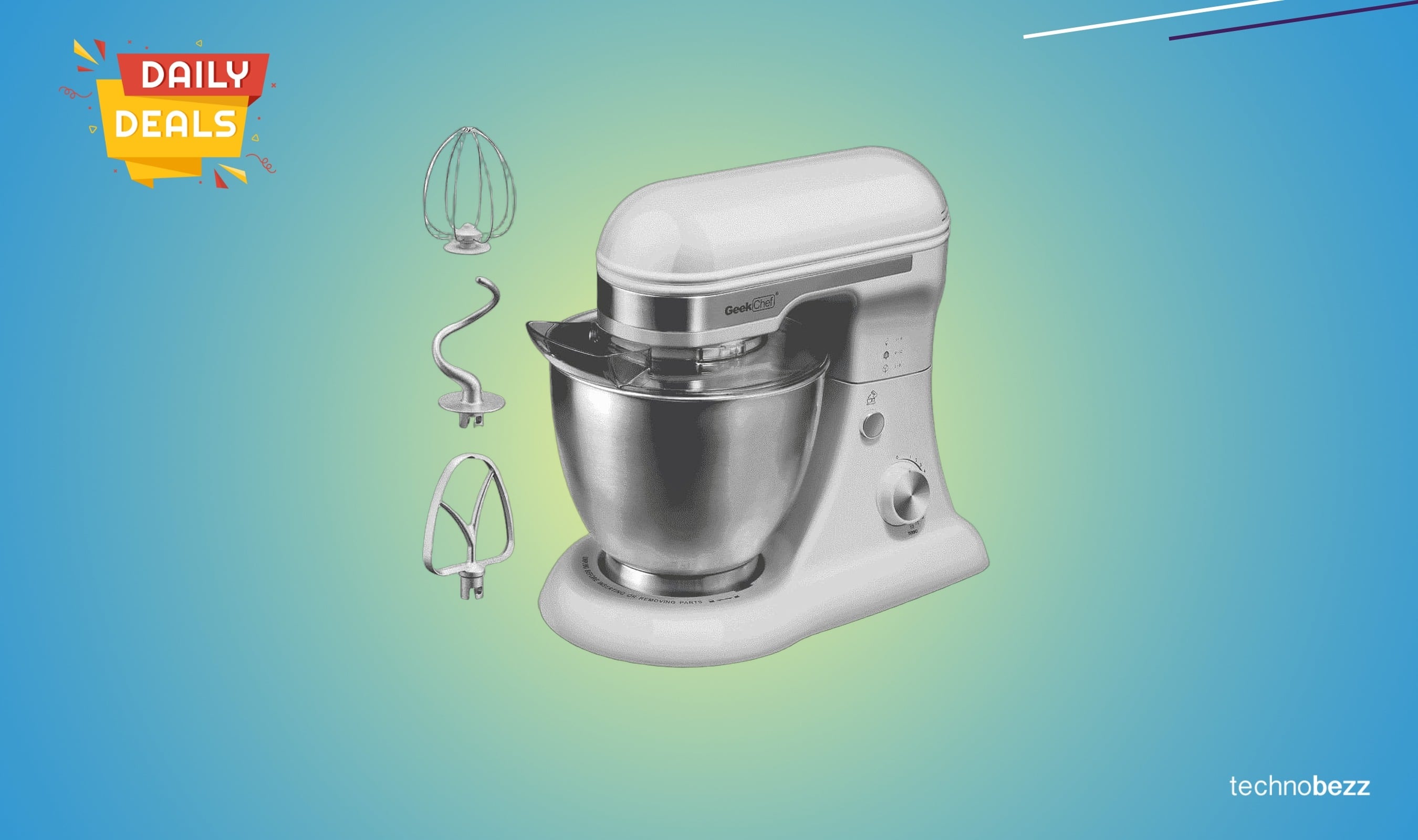 Geek Chef Electric Stand Mixer drops to $63.74 on Amazon