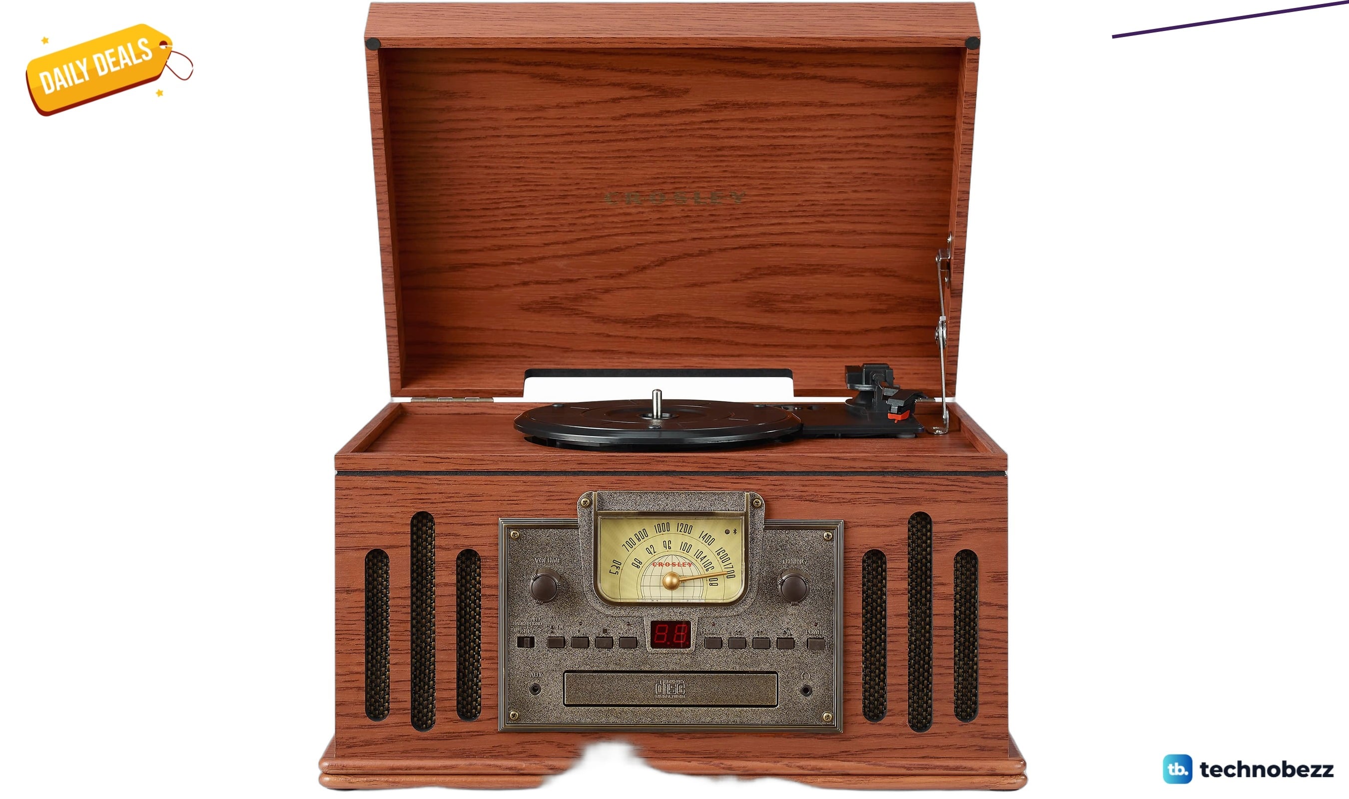 Crosley CR704B-PA Musician turntable drops to $147.35 on Amazon