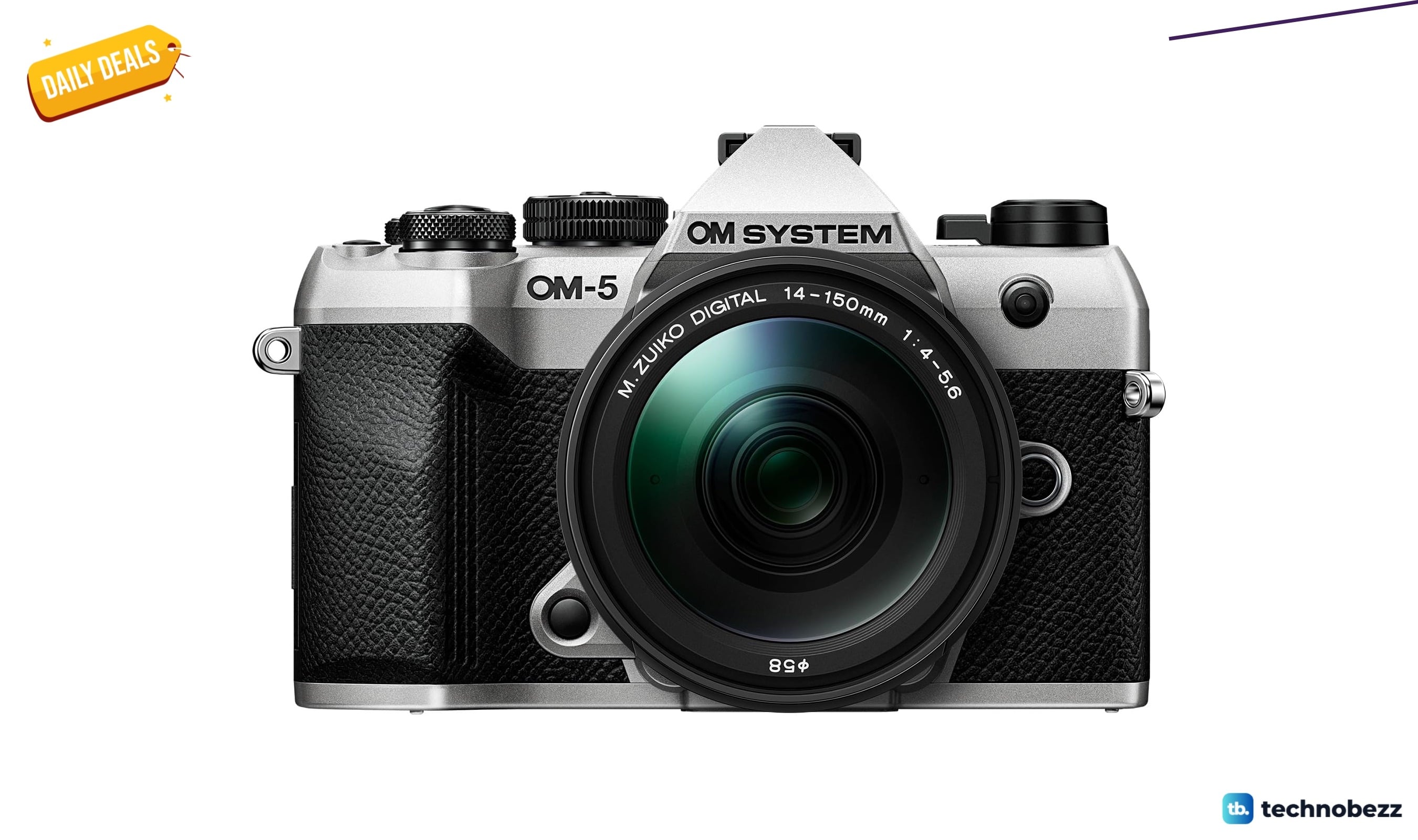 OM SYSTEM OM-5 Mark II SLV w/M.ZUIKO falls to $1269.99