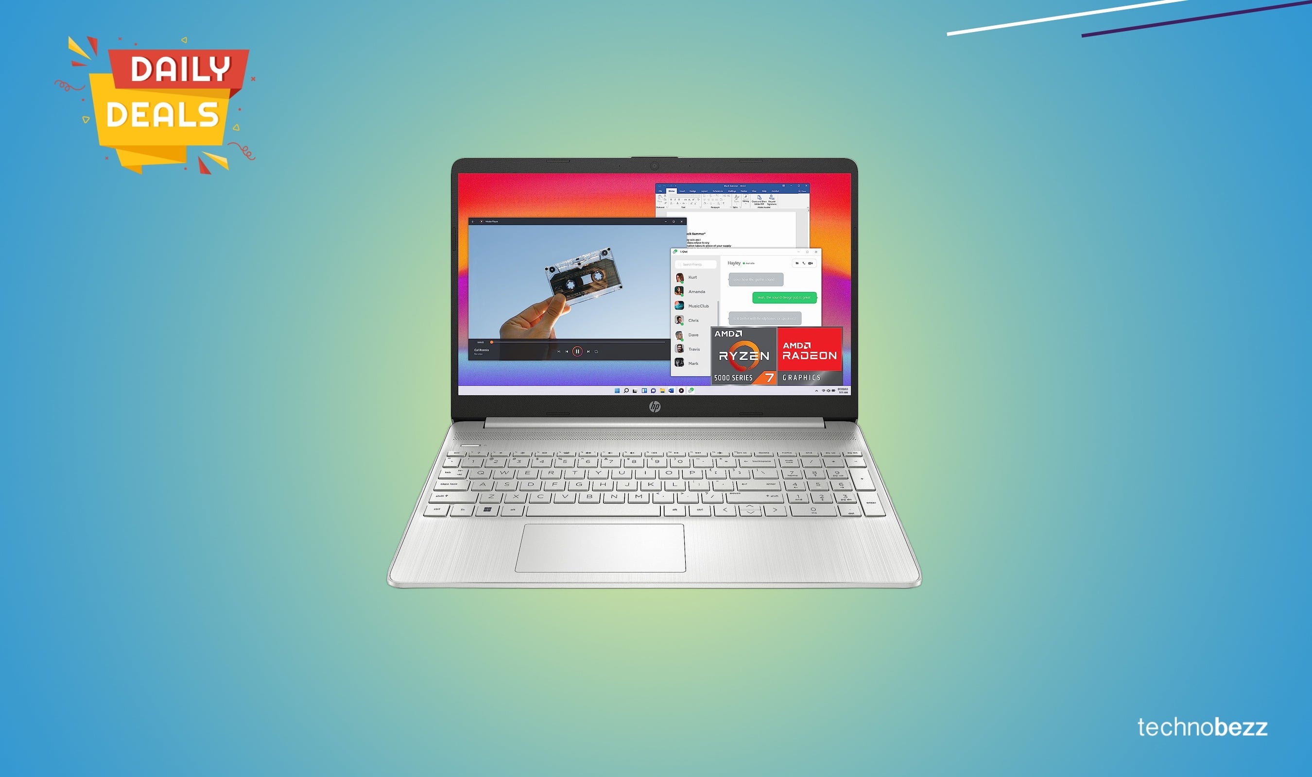 HP Laptop with AMD Ryzen 7 5700U hits new low price of $411.49