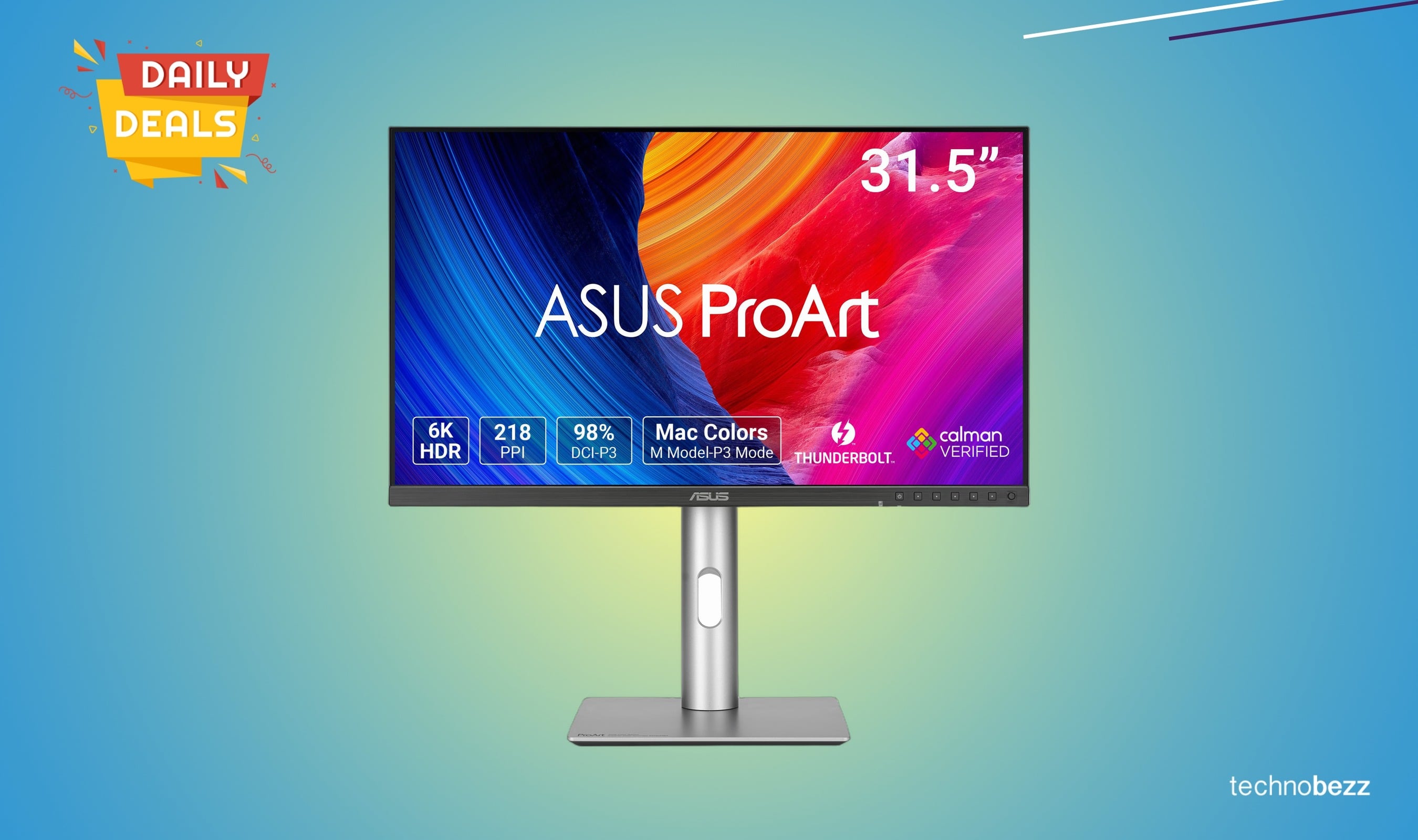 ASUS ProArt 32-Inch 6K Professional Monitor Drops to $1018.79