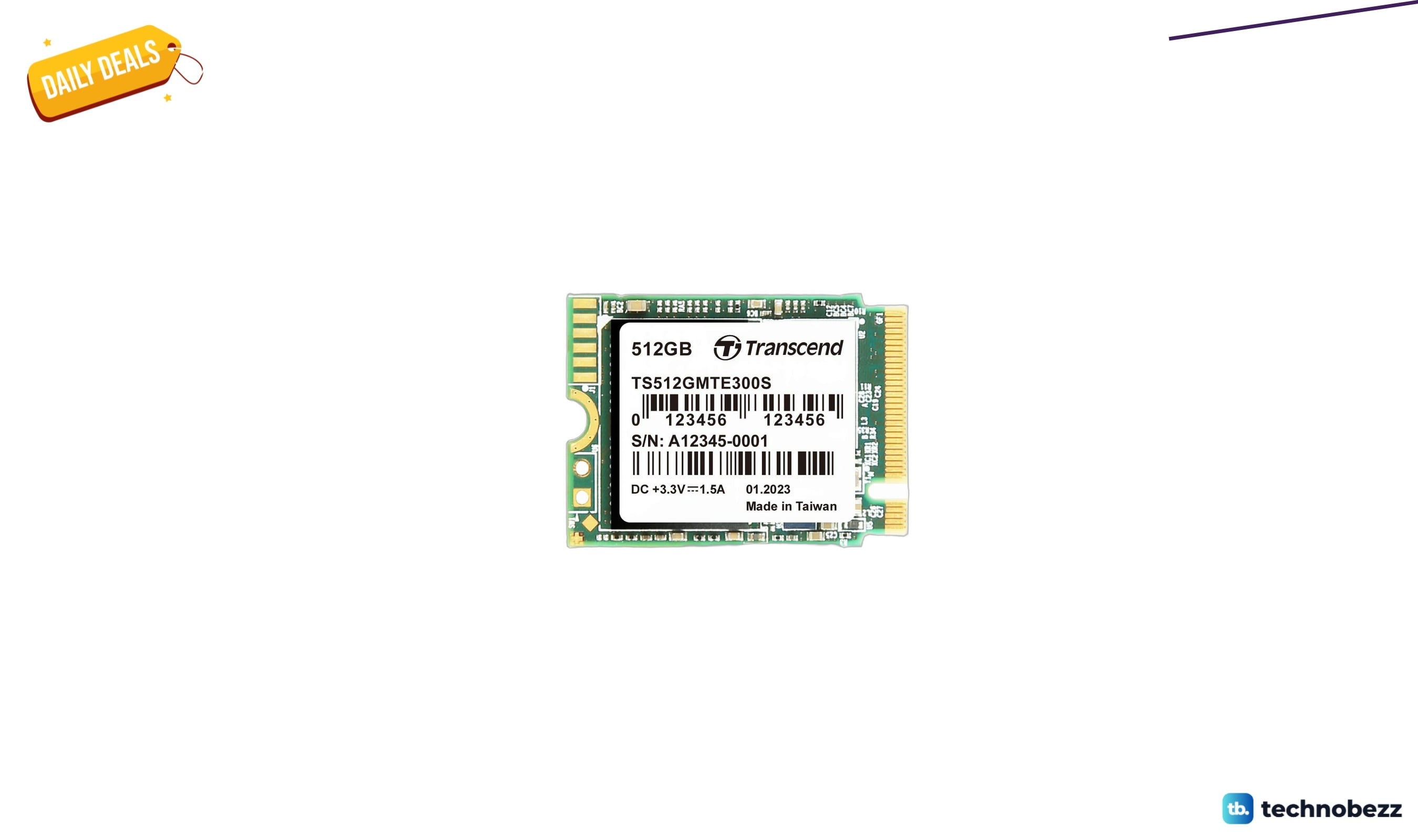 Transcend MTE300S 512GB SSD falls to $100.39 for Steam Deck and ROG Ally