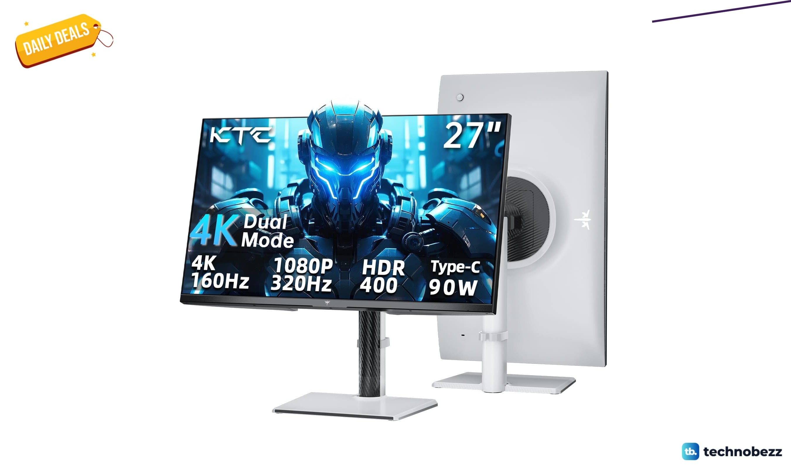 KTC Gaming Monitor 4K falls to $260.08