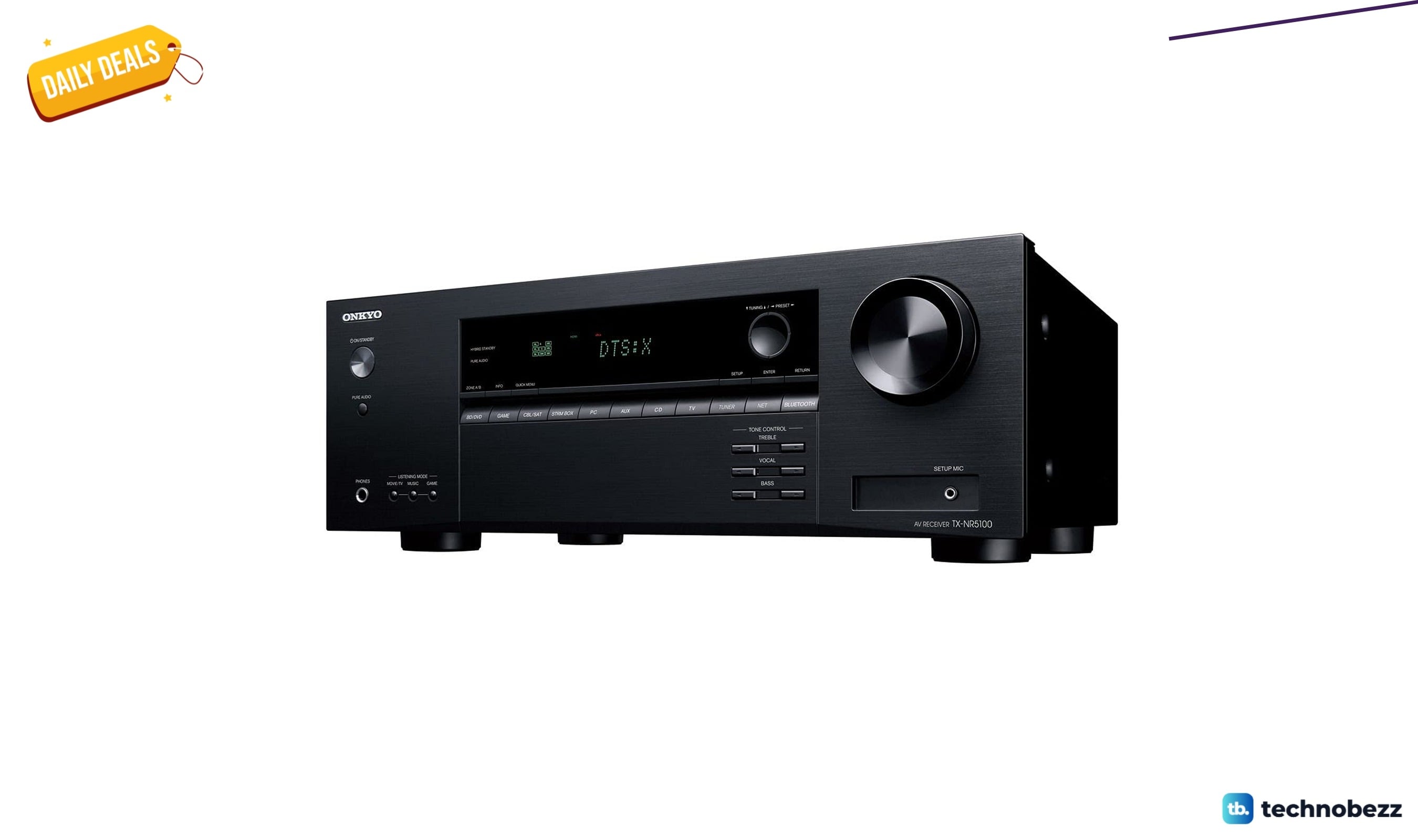TX-NR5100 7.2-Channel 8K AV Receiver price drops to $549.99