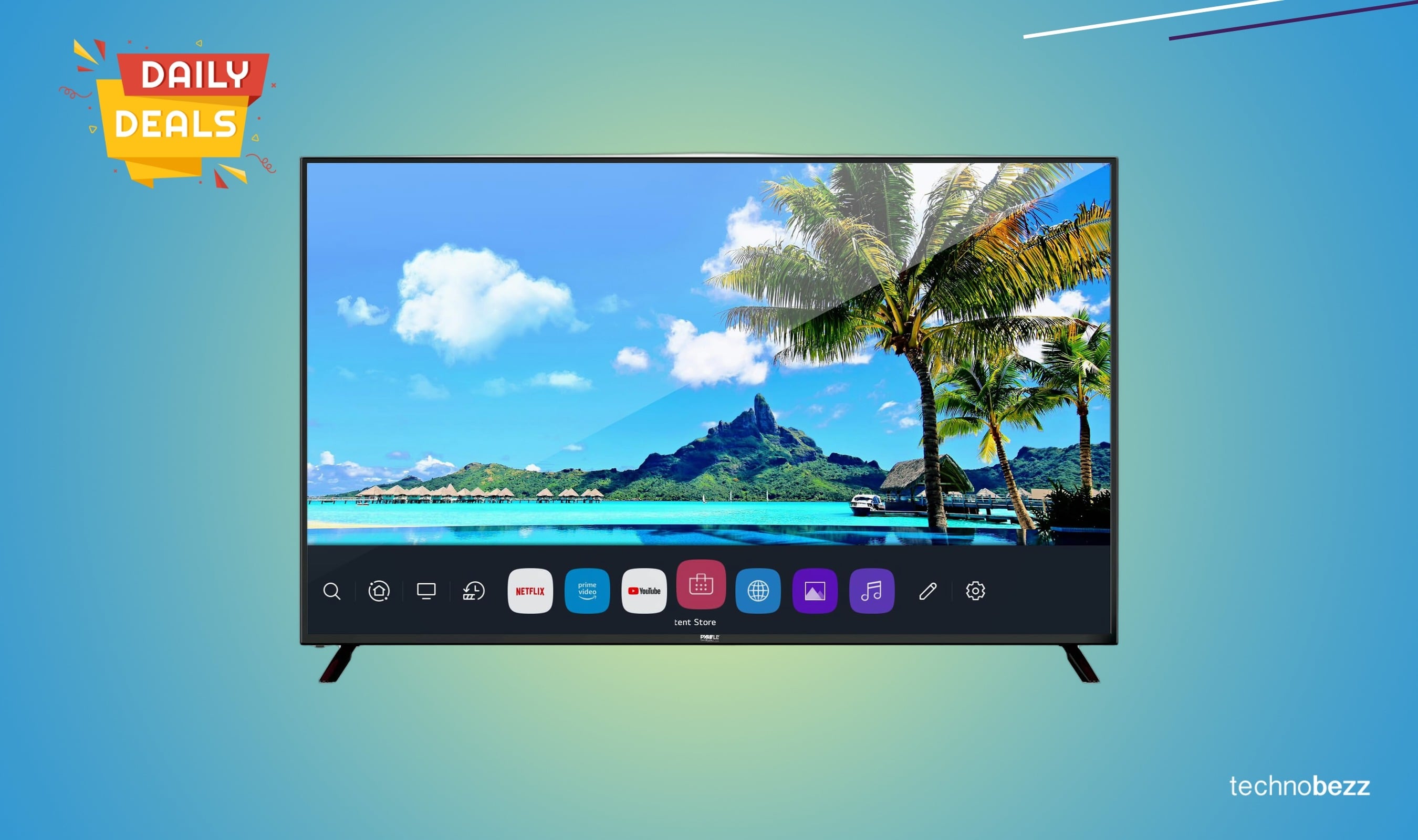 Pyle 65-inch 4K Smart TV drops to $389.25 on Amazon