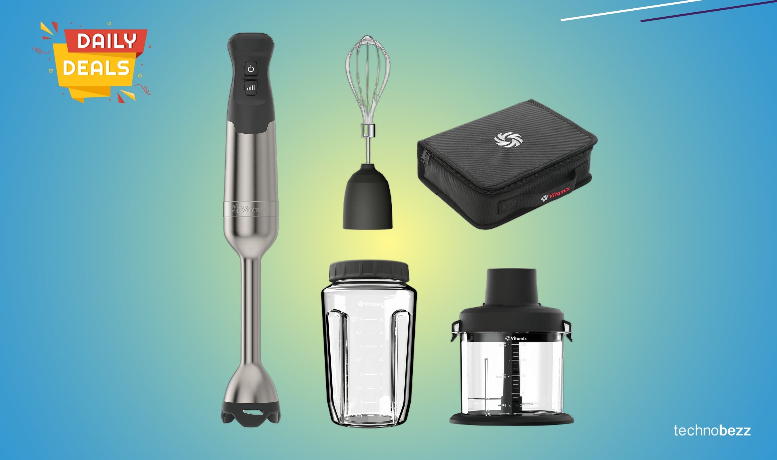 Vitamix 5-Speed Immersion Blender Bundle drops to $199.95