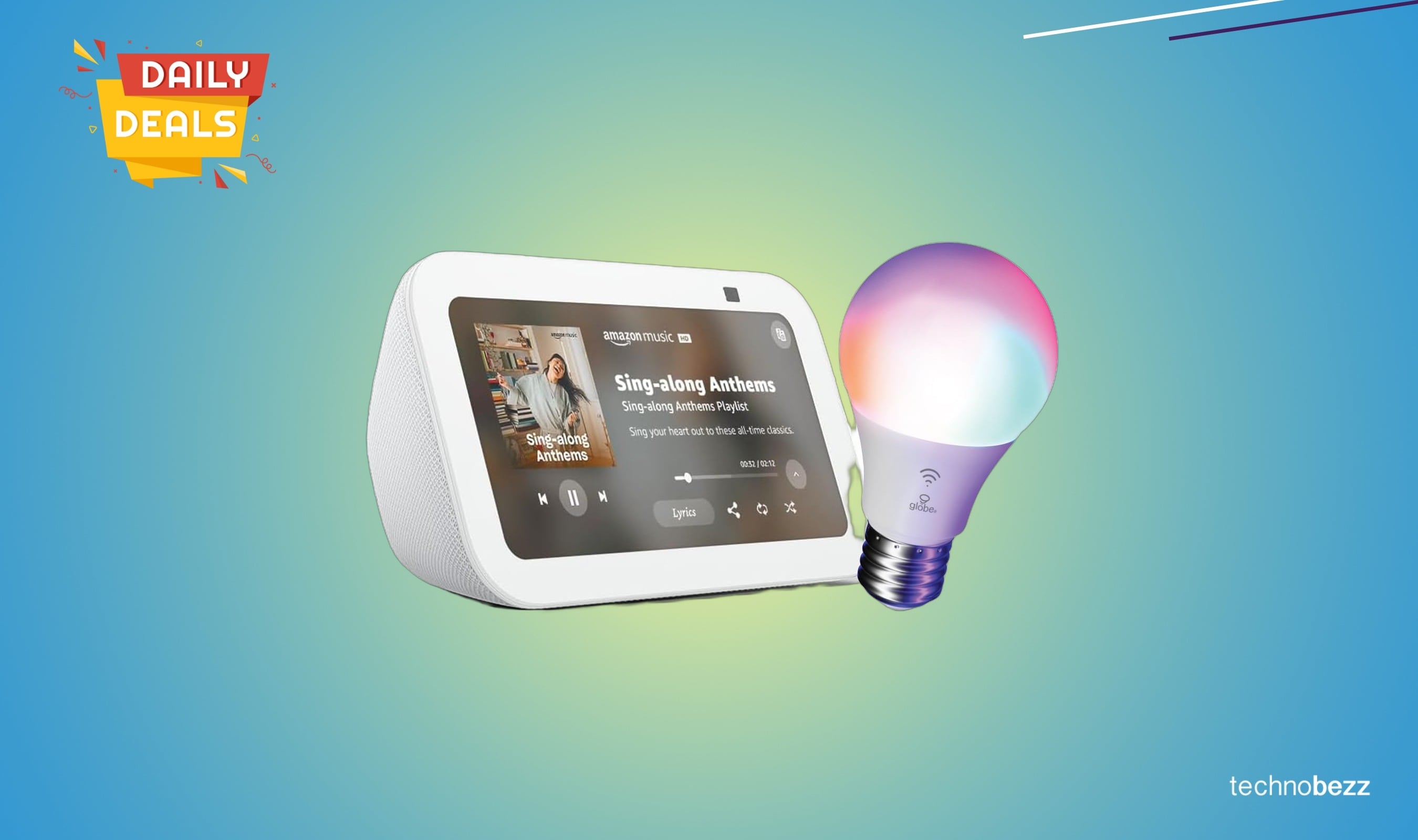 Echo Show 5 bundle drops to $78.38 with smart bulb