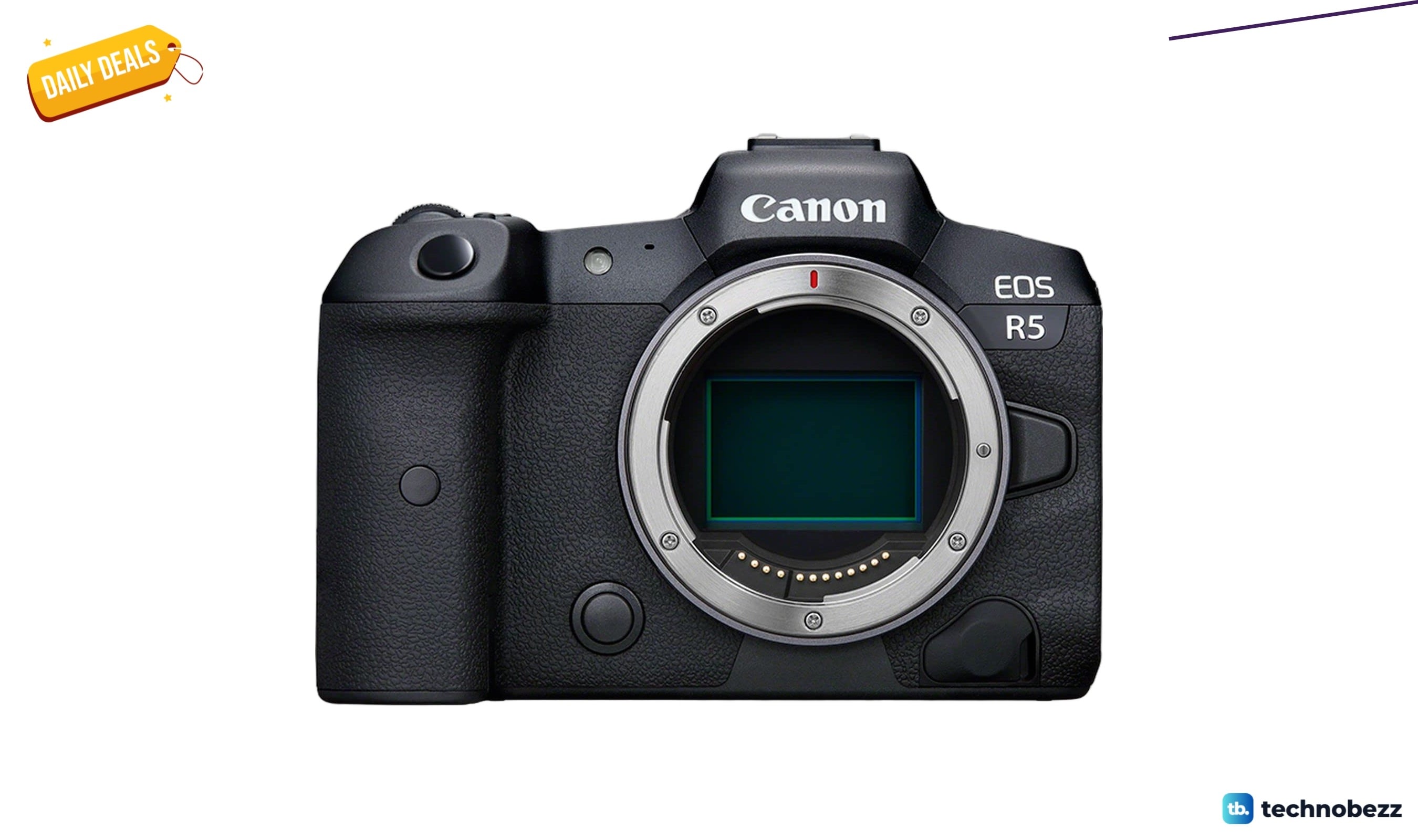 Canon EOS R5 Mirrorless Camera drops to $2798.95 on Amazon