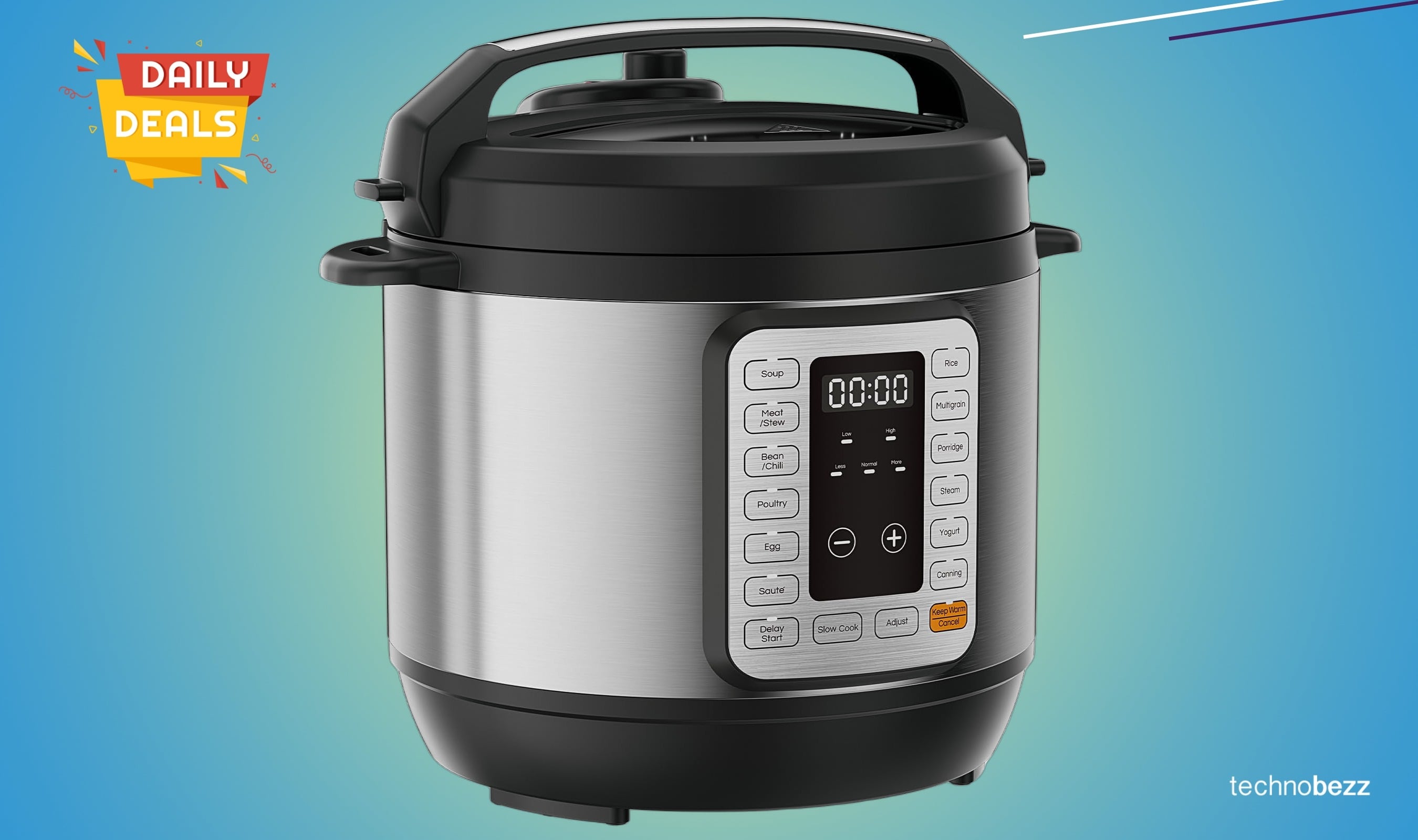 Sweetcrispy 16-in-1 Electric Pressure Cooker falls to $59.99
