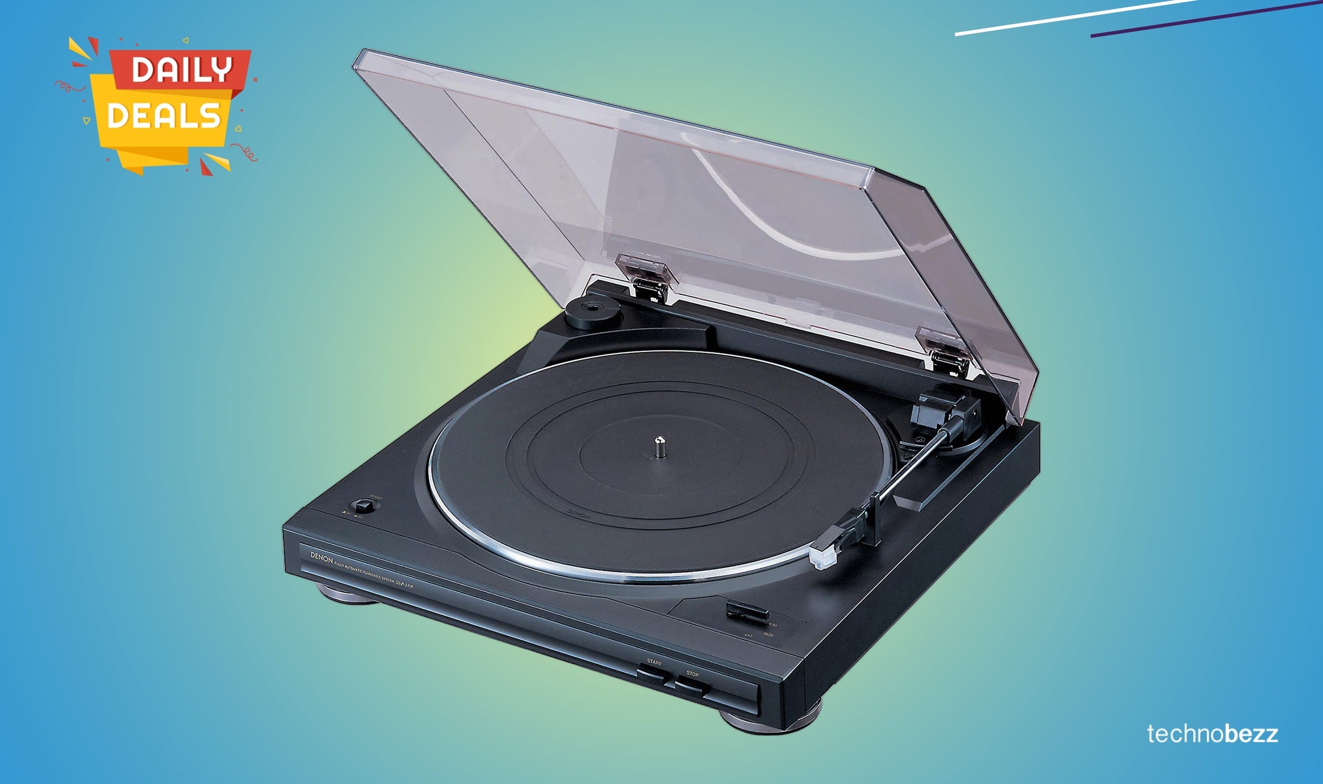 Denon DP-29F Fully Automatic Record Player falls to $175