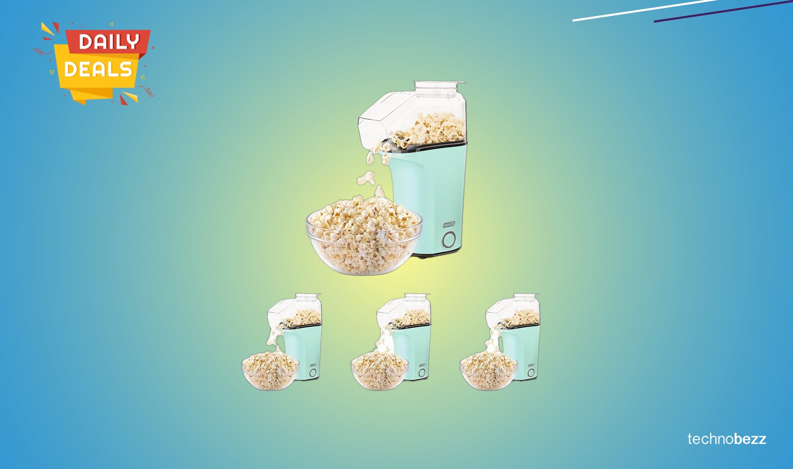 Dash Fresh Pop Popcorn Maker drops to $79.96 on Amazon