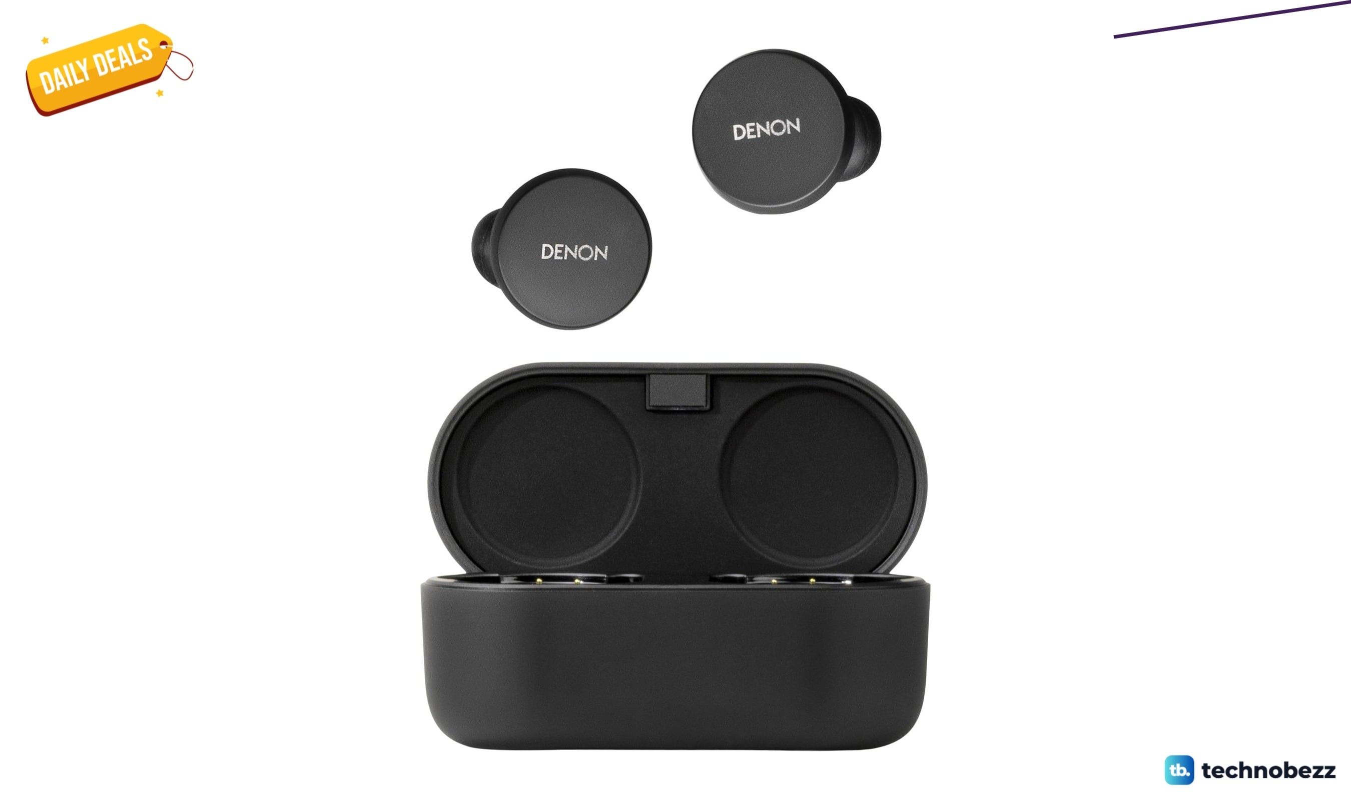Denon PerL True Wireless Earbuds, 24Hr Battery discounted to $119.76