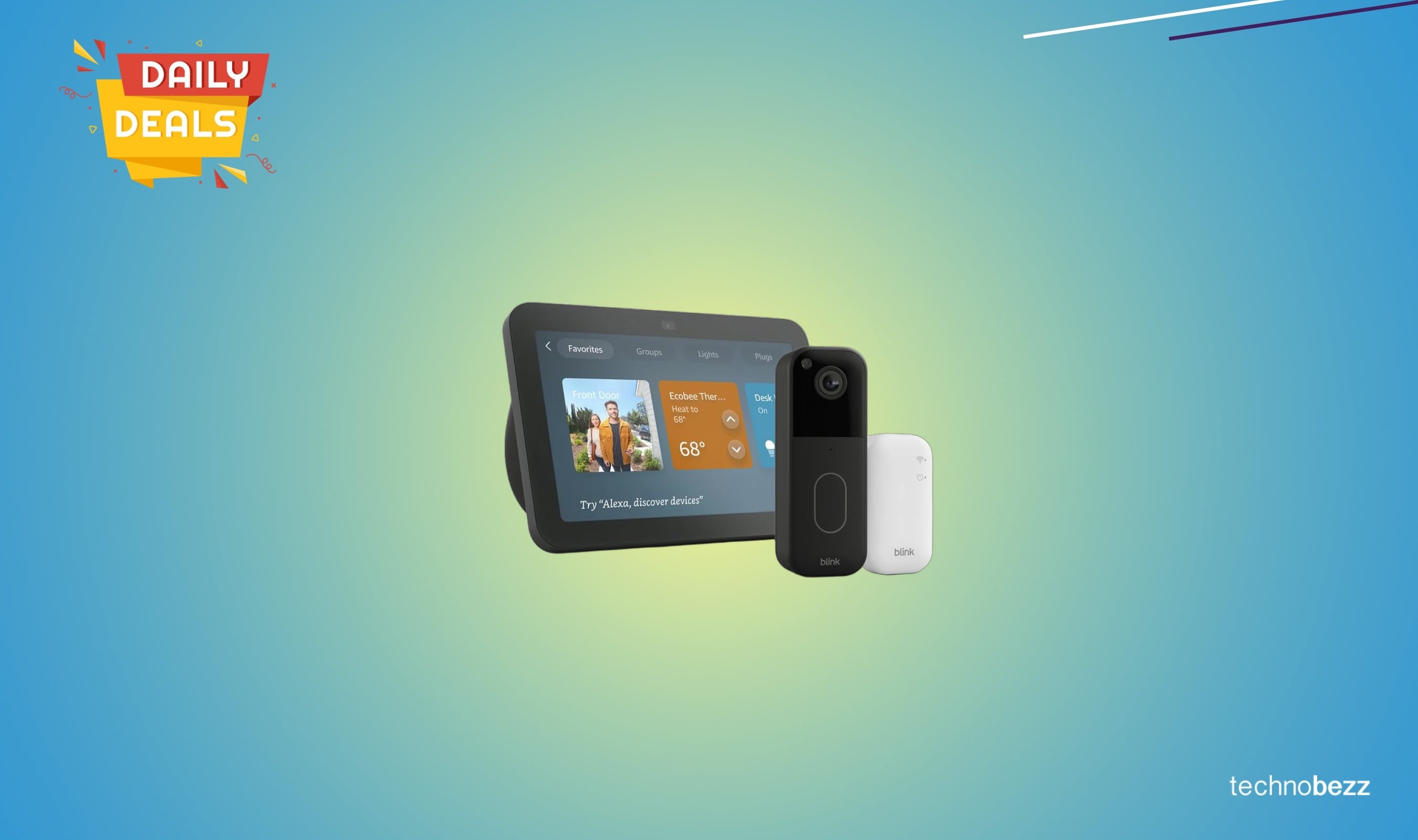Amazon Echo Show 8 with Blink doorbell drops to $185.98