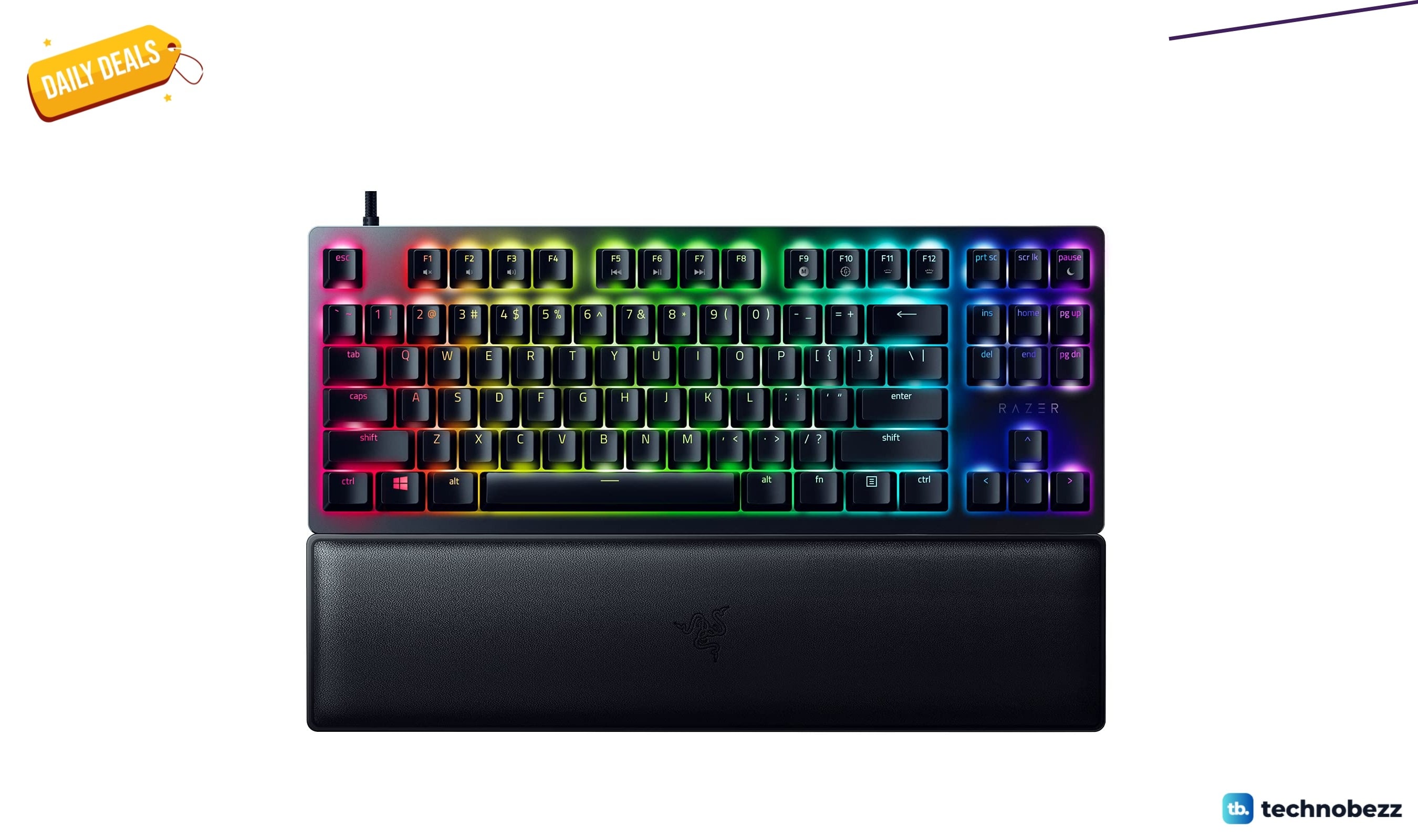 Razer Huntsman V2 TKL Tenkeyless Gaming Keyboard gets a Prime Big Deal Days price cut to $84.99