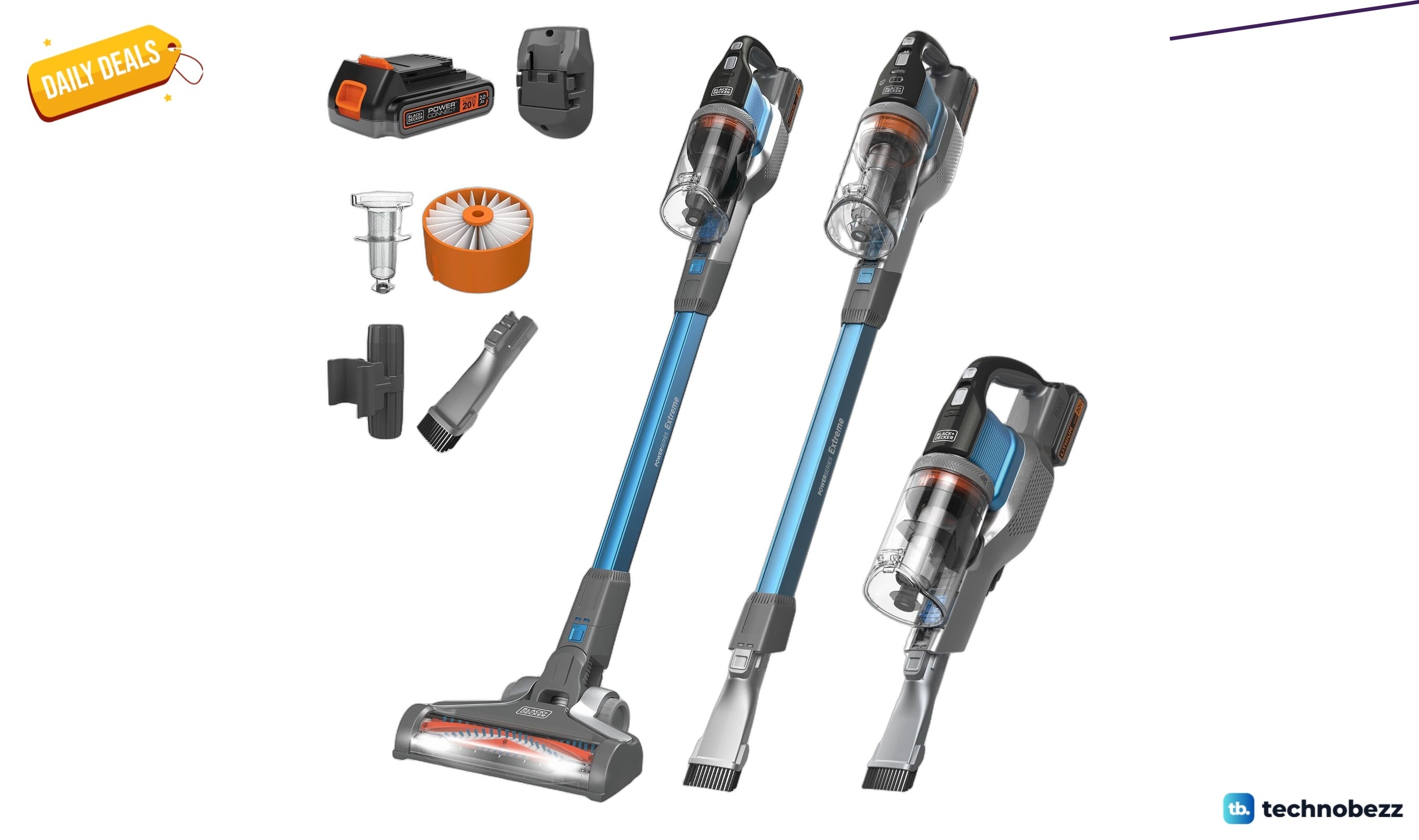 BLACK+DECKER Powerseries Extreme stick vacuum drops to $134.99 at Amazon