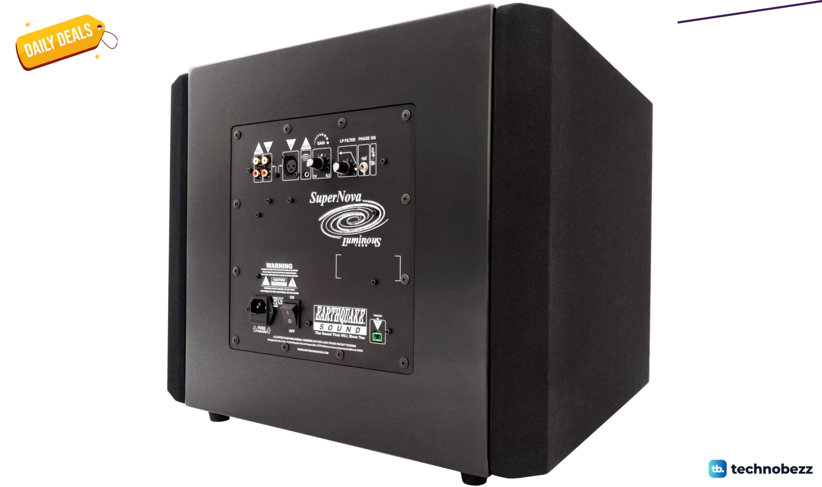 EARTHQUAKE Sound Supernova Luminous LU-12 Powered Subwoofer drops to $1189.60