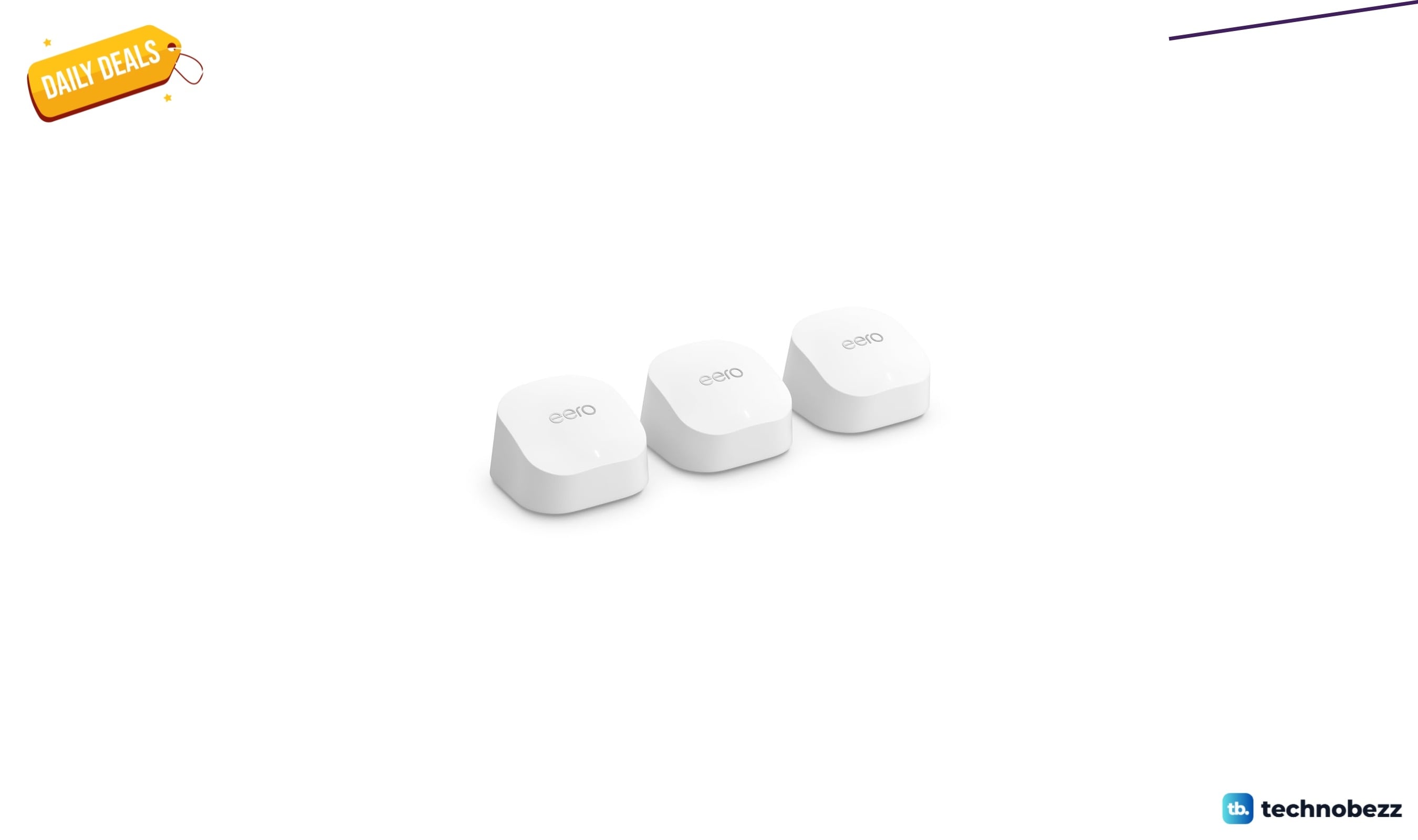 Amazon eero 6+ mesh wifi system Supports drops to $214.99 ahead of Prime Big Deal Days