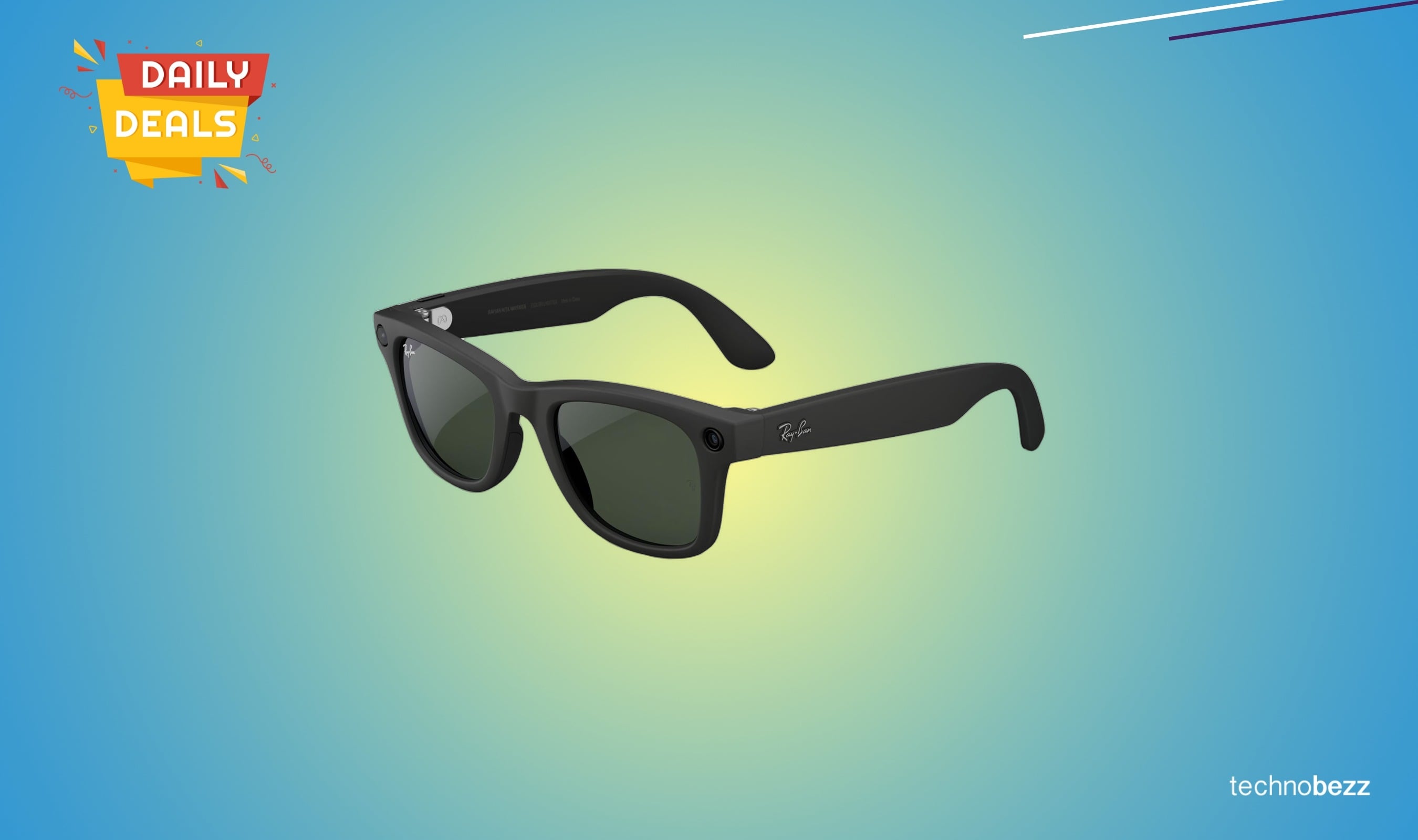 Ray-Ban Meta Wayfarer smart glasses discounted to $284.25