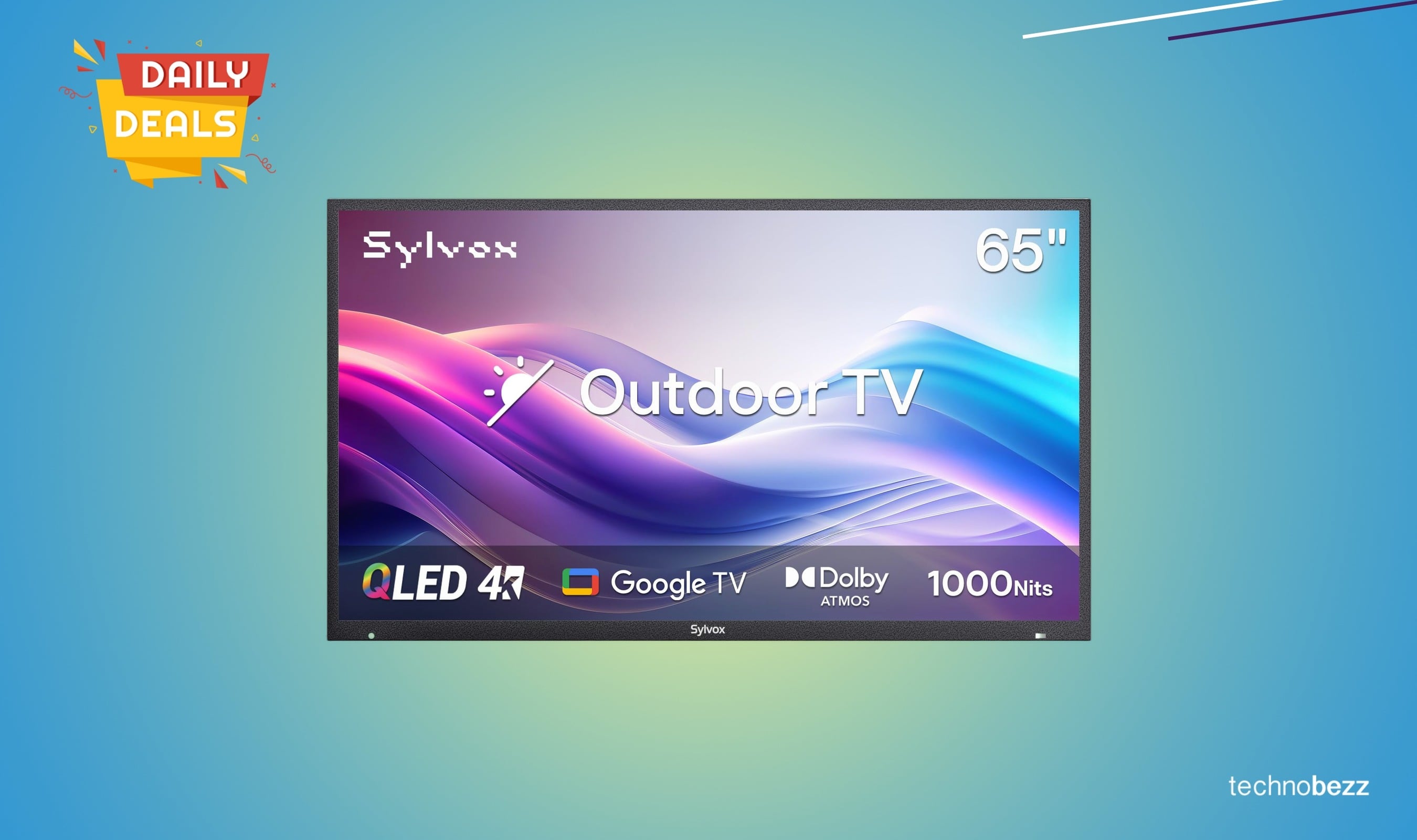 SYLVOX outdoor QLED TV drops to $2499 on Amazon