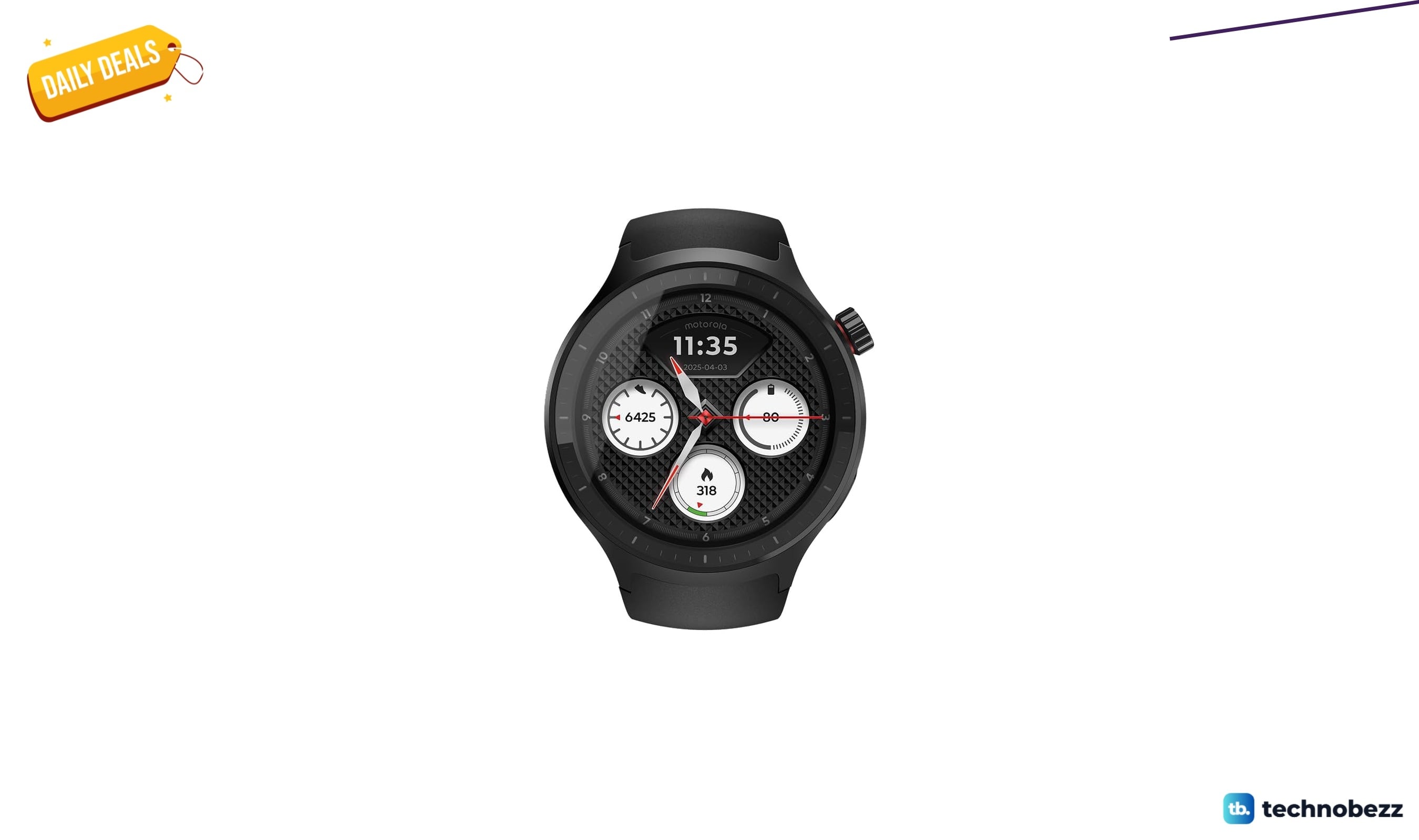 Motorola Moto Watch 2026 Activity Wellness Tracking discounted to $100.53