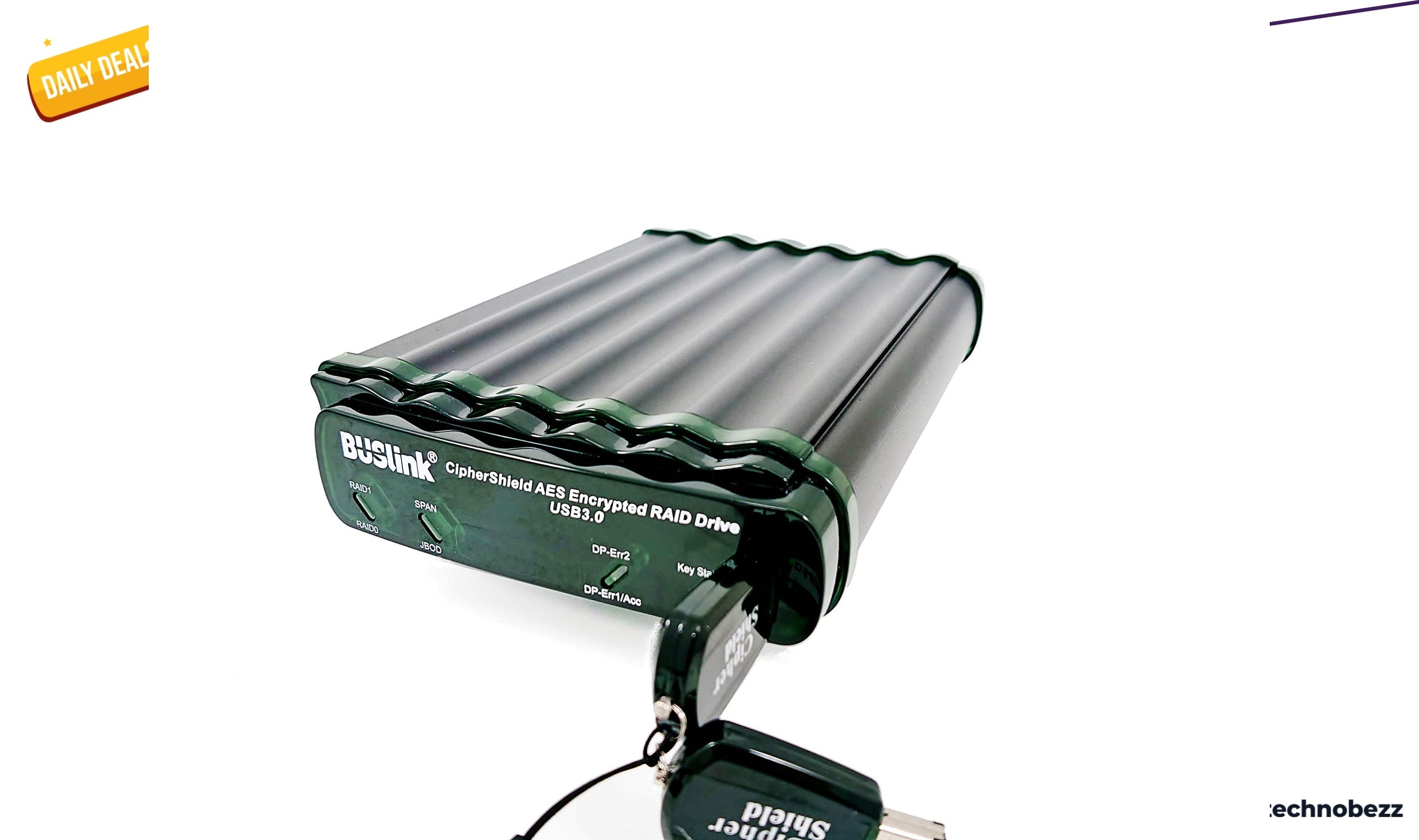 BUSlink CipherShield FIPS 140-2 Level 2 HIPAA drops to $421.40
