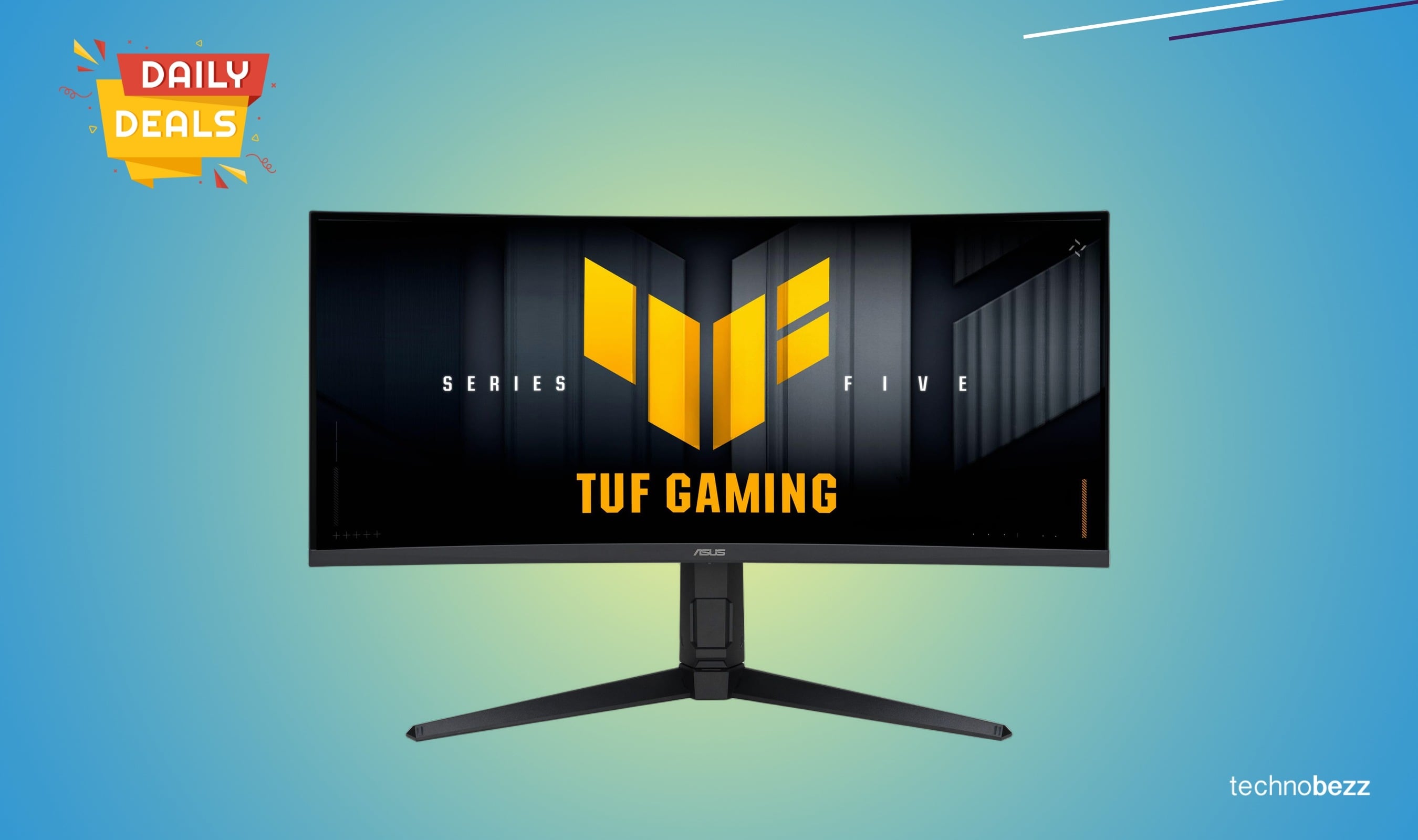 ASUS TUF Gaming 34-inch ultrawide monitor drops to $329