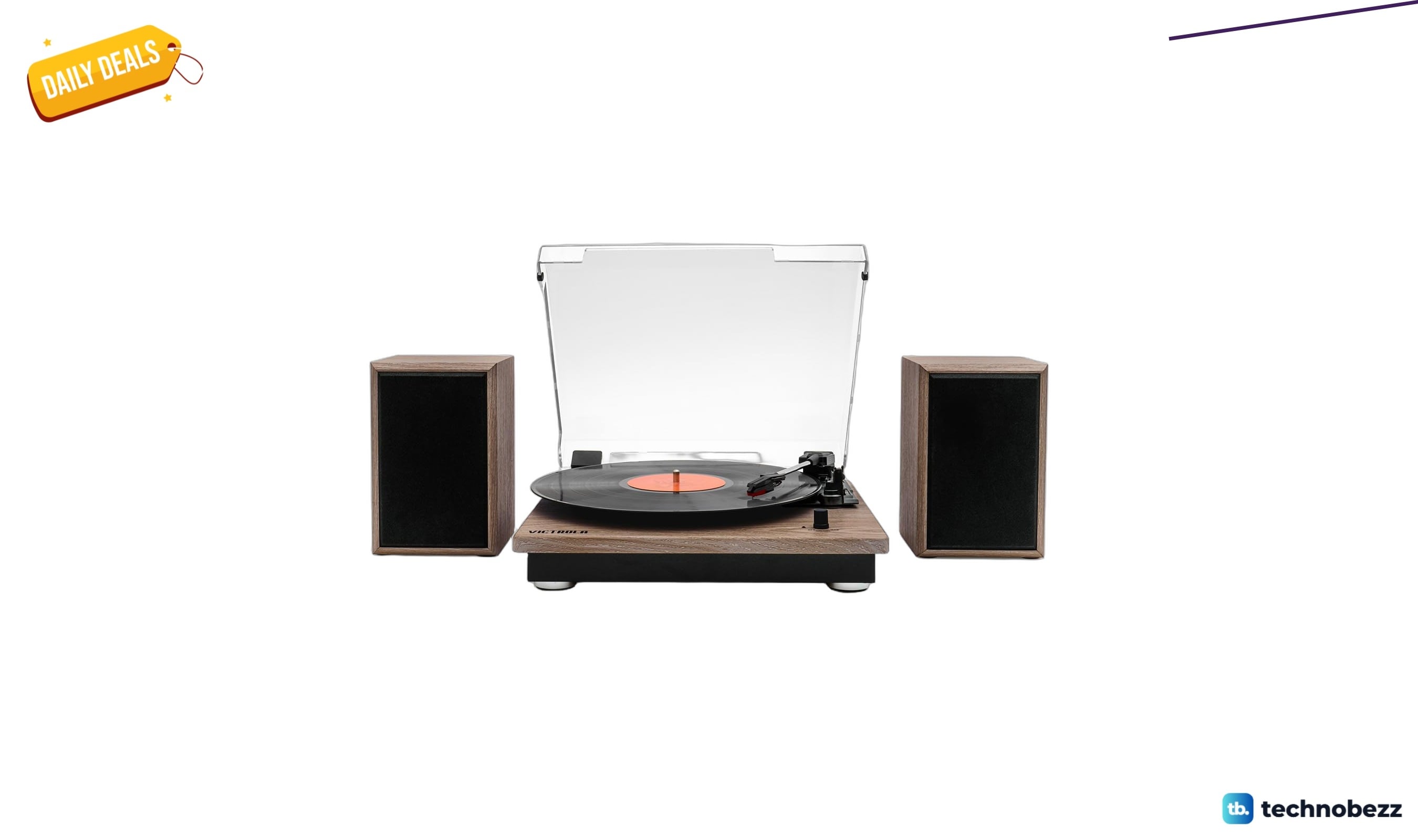 Victrola Montauk Vinyl Record Player drops to $129.99 from $162.58