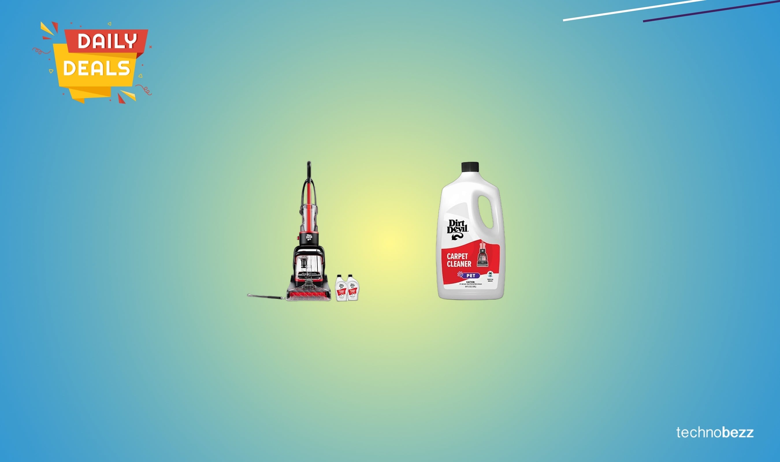 Dirt Devil Full-Size Carpet Cleaner Machine drops to $116.99