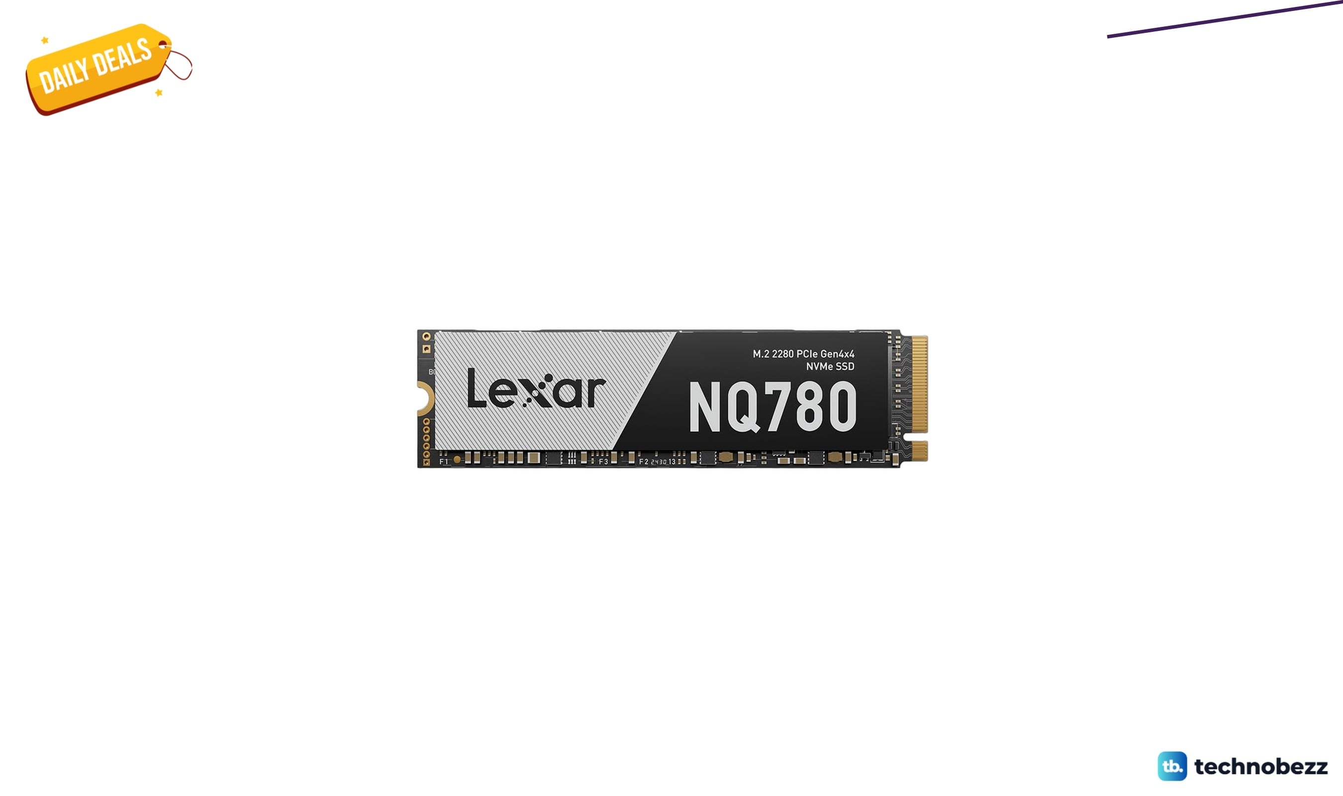 Lexar NQ780 4TB Gen4 SSD drops to $489.99 on Amazon