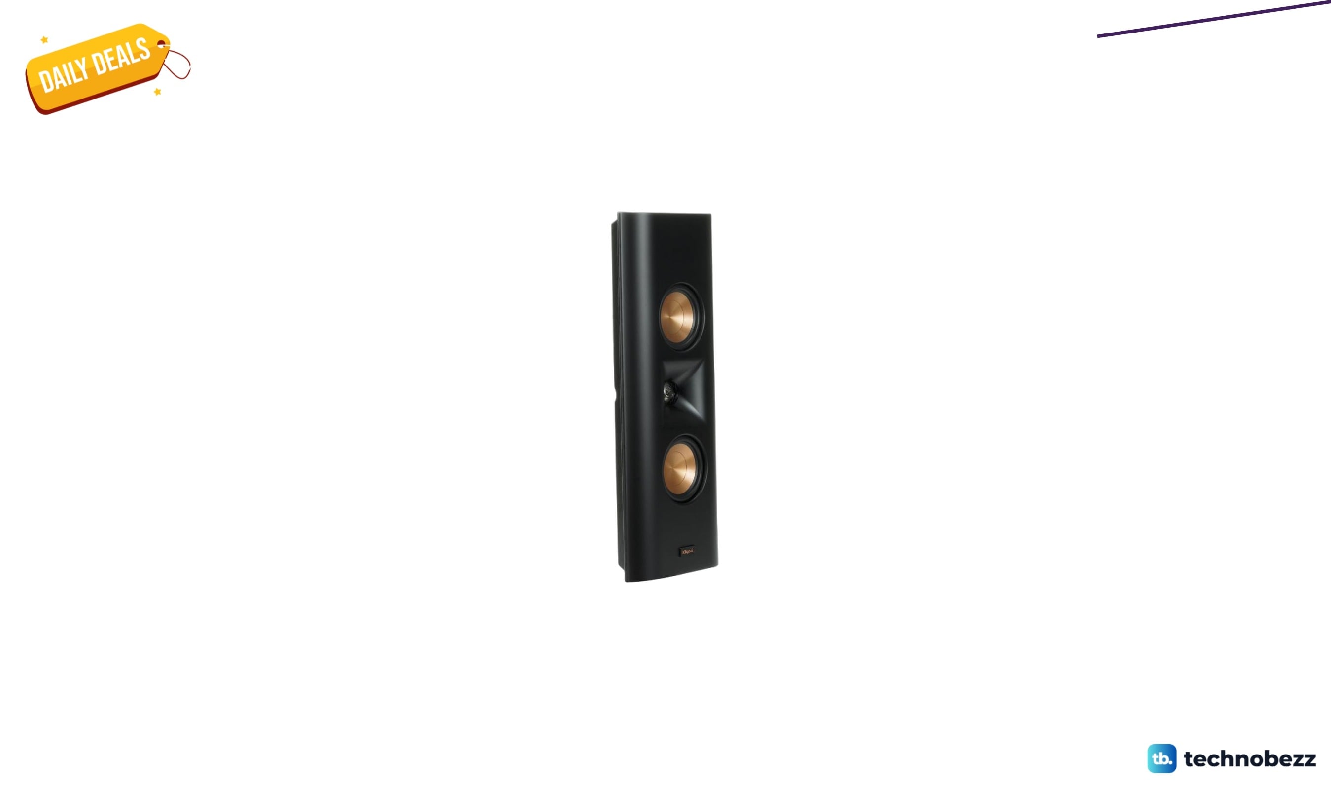 Klipsch RP-240D Black Home Speaker Matte Black drops to $259.99