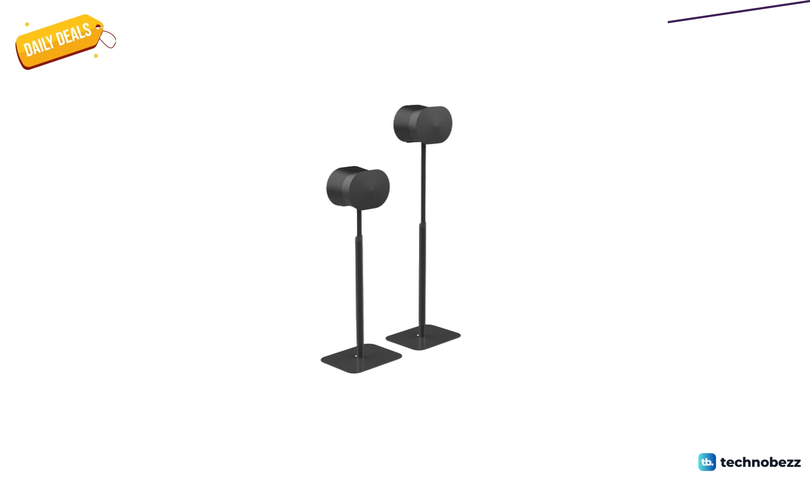 FLEXSON Essentials Adjustable Floor Stands drops to $237.99