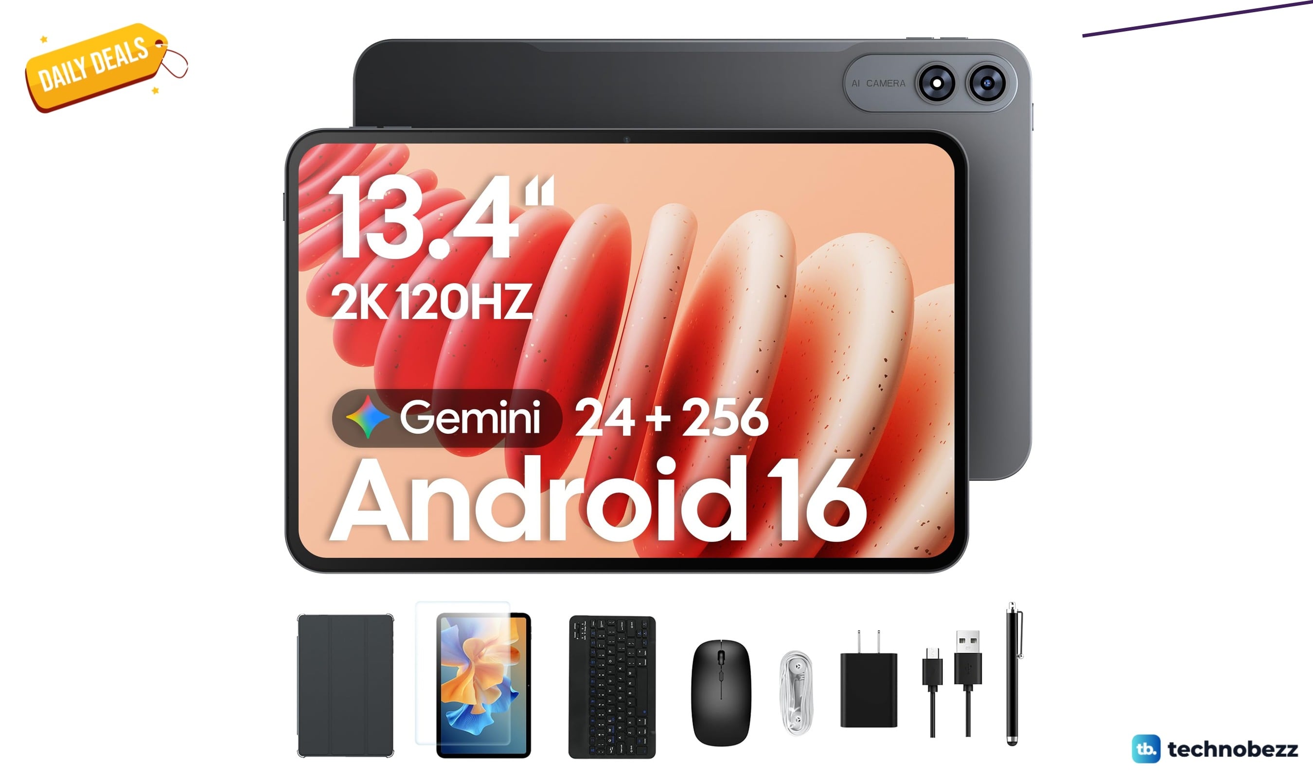 TABWEE Android 16 Tablet marked down to $259.99