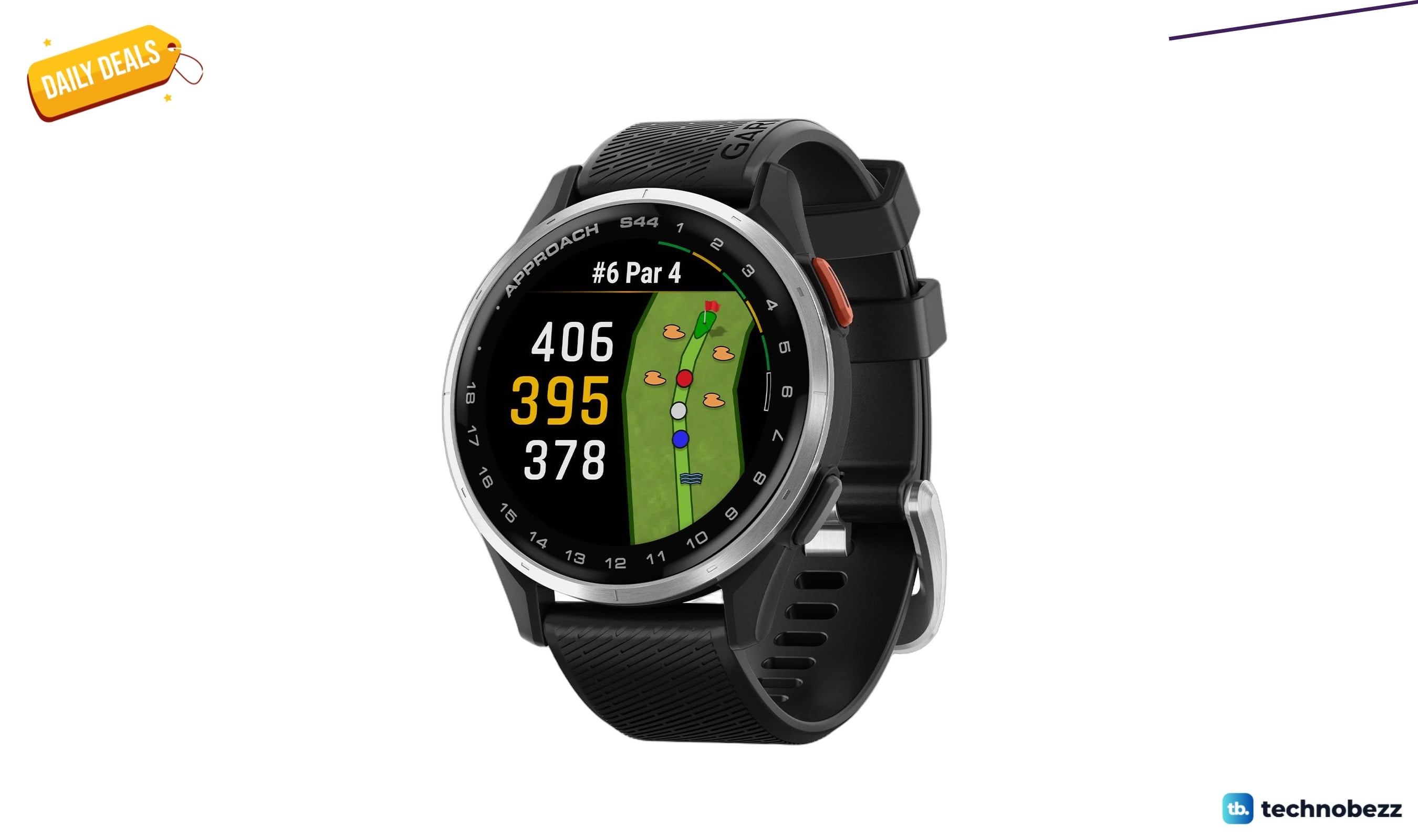 Garmin Approach S44 golf GPS smartwatch hits new low at $249.99
