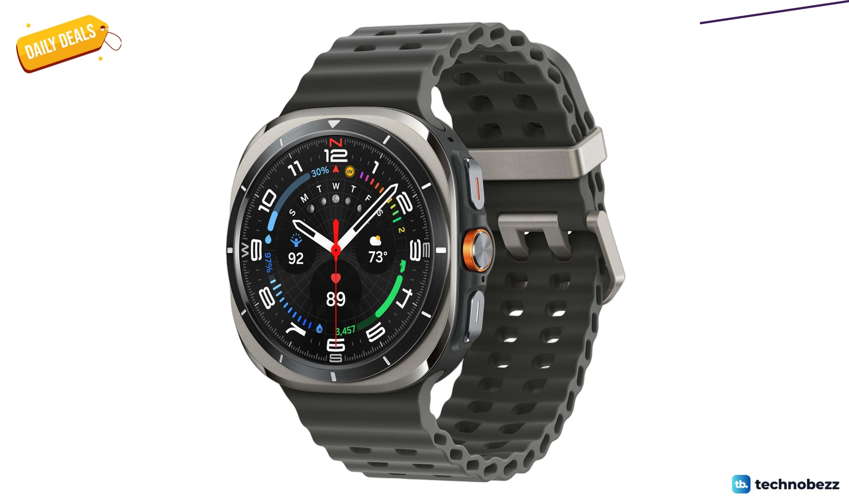 Samsung Galaxy Watch Ultra 47mm LTE AI drops to $443.34 on Amazon