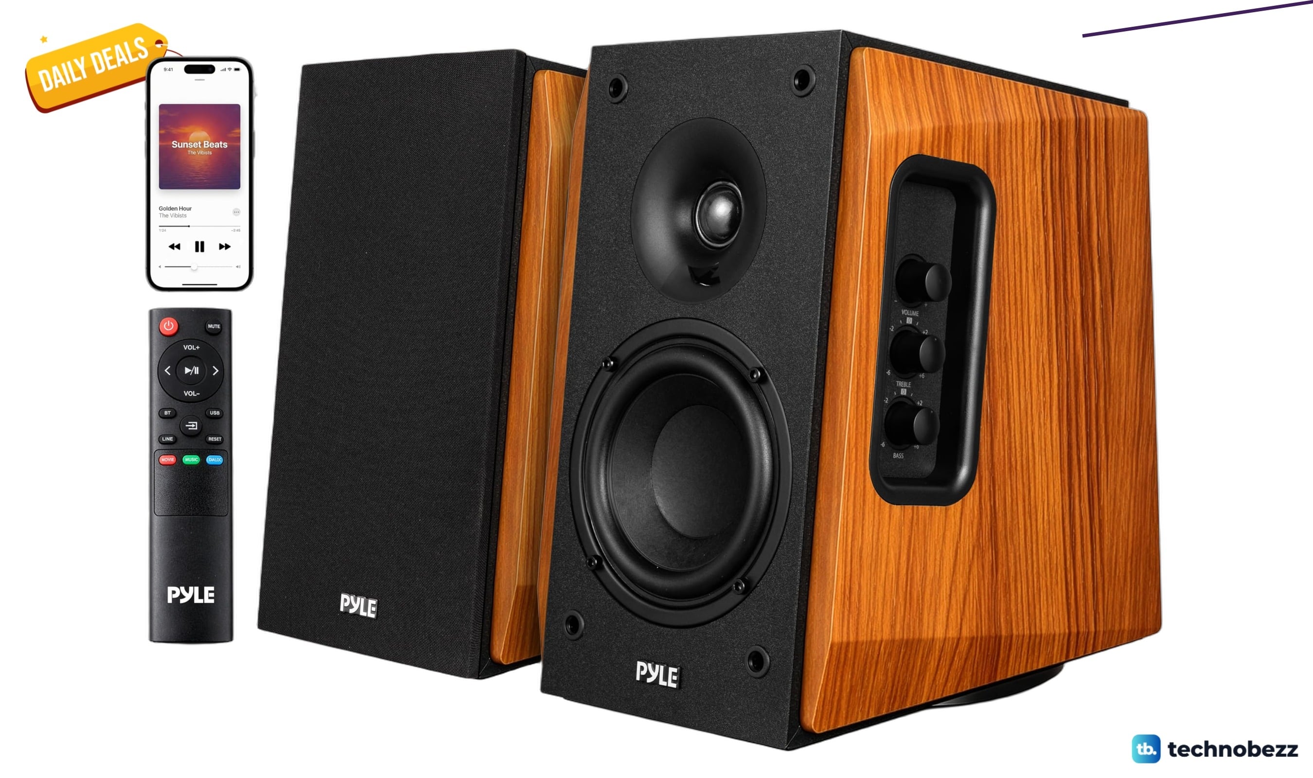 Pyle Powered Bookshelf Speaker System drops to $129.99 on Amazon