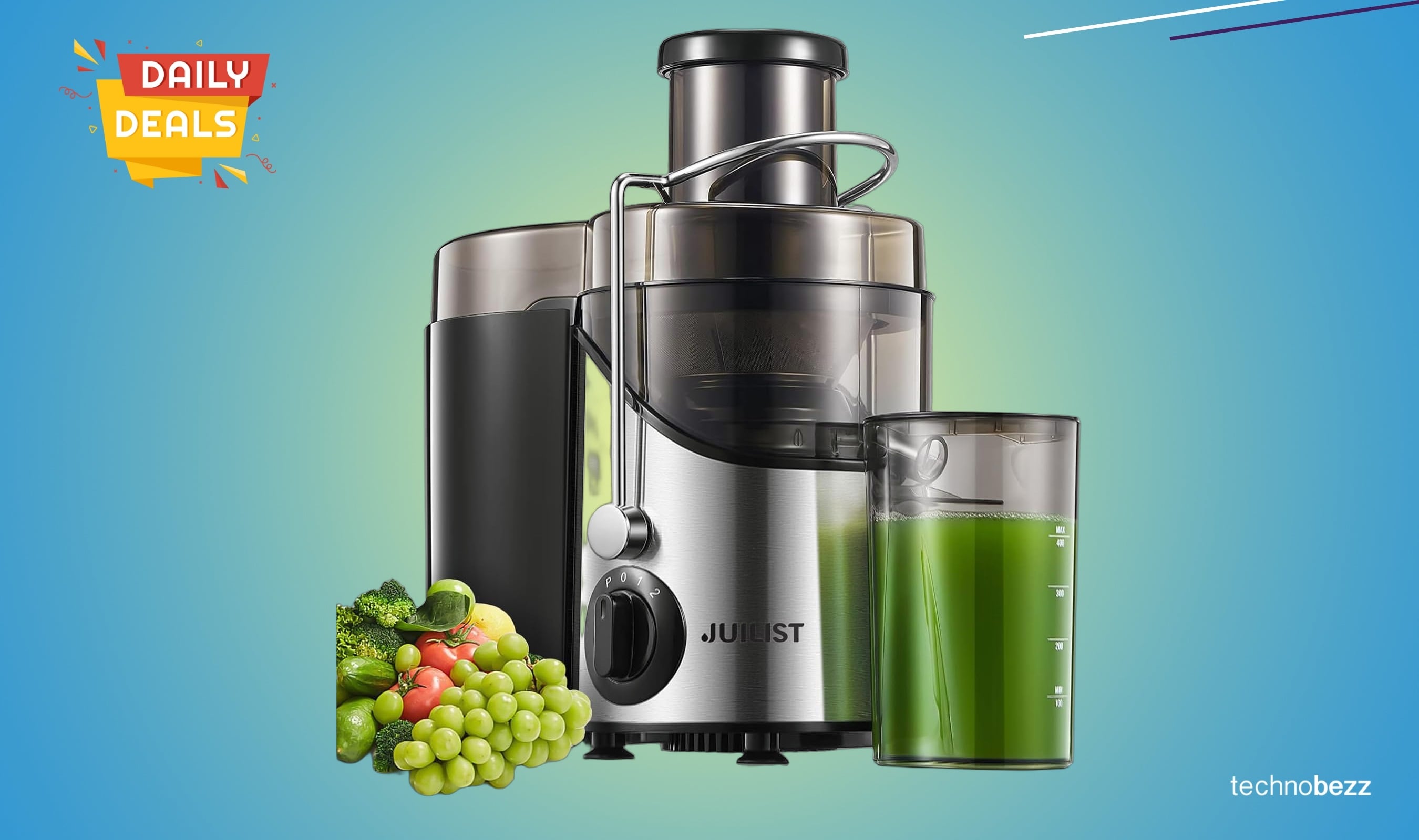 Juicer Machines, Juilist 3" Wide Mouth Juicer starts at $41.99