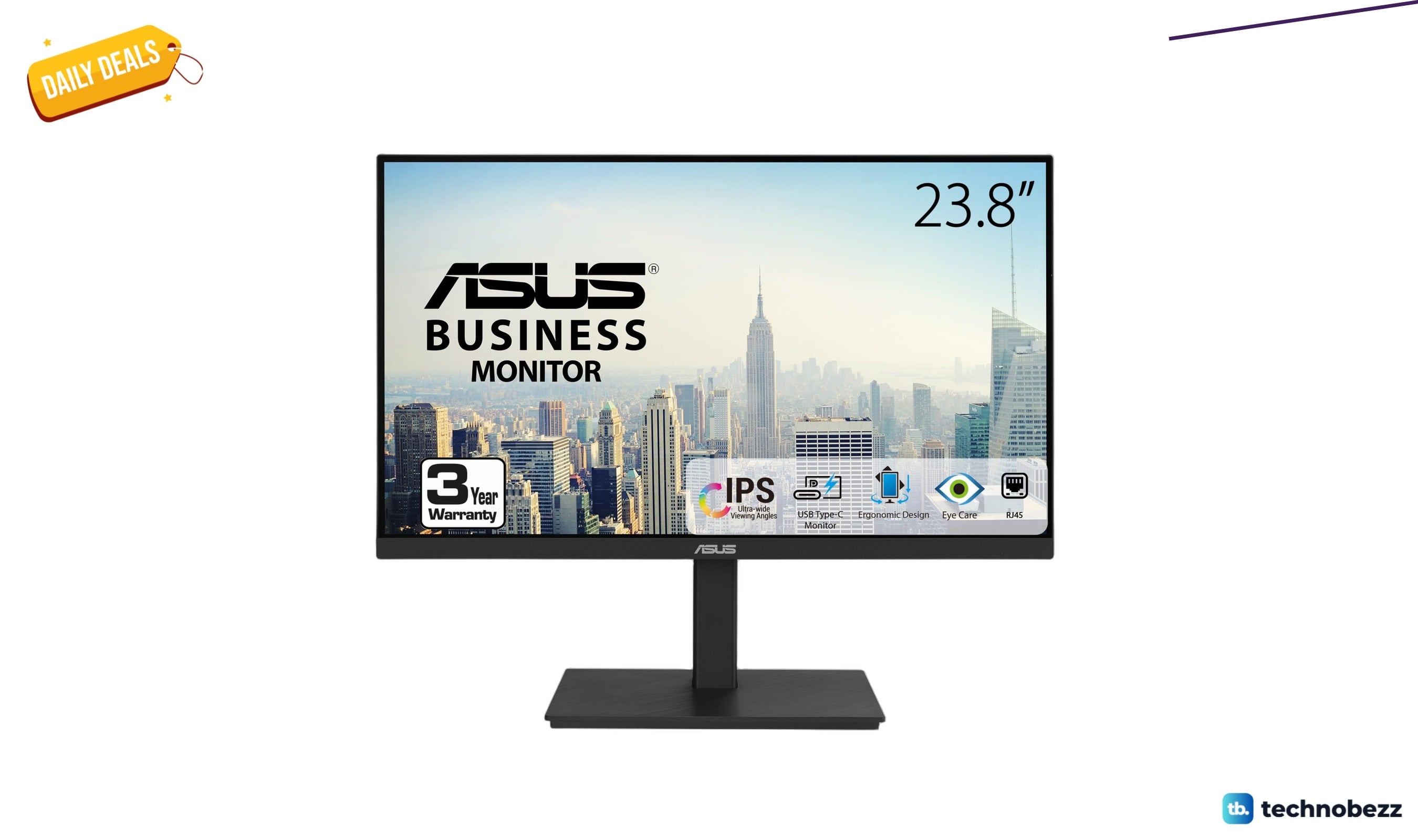 ASUS 23.8 Inch 1080P Docking Monitor Hits New Low at $172.20