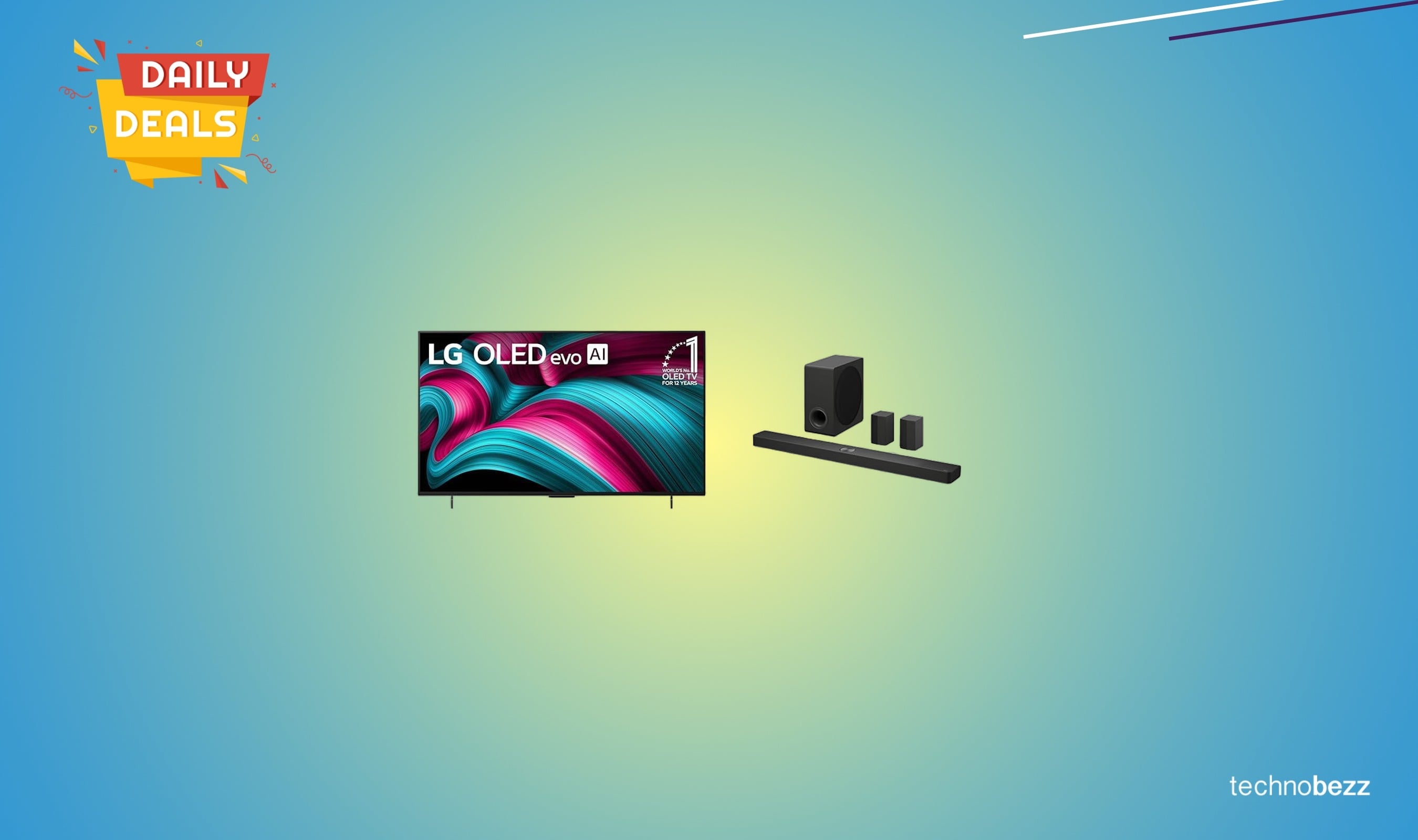 LG 42-inch OLED evo C5 4K Smart TV bundle drops to $1696.98