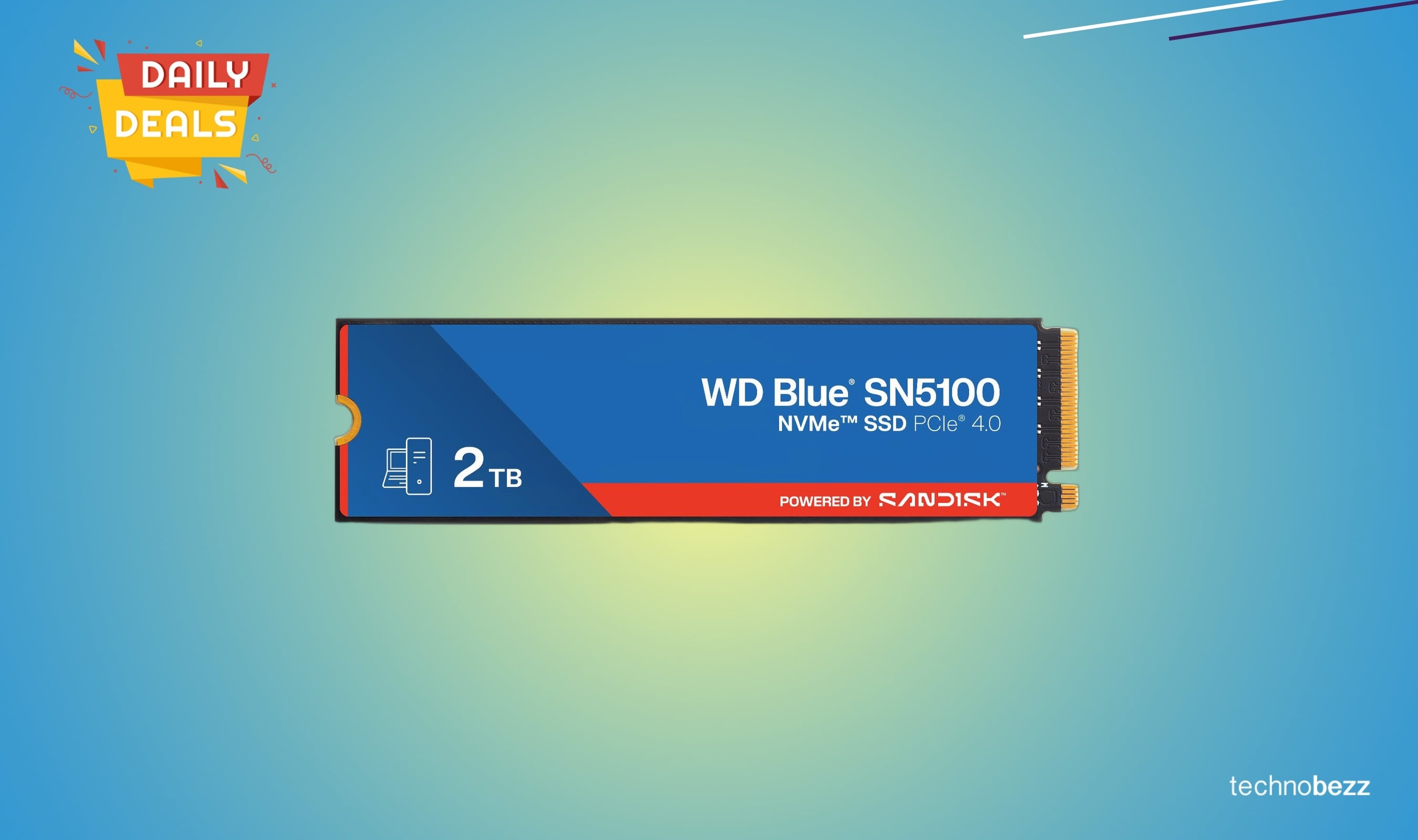 WD Blue SN5100 2TB NVMe SSD drops to $332.95 on Amazon