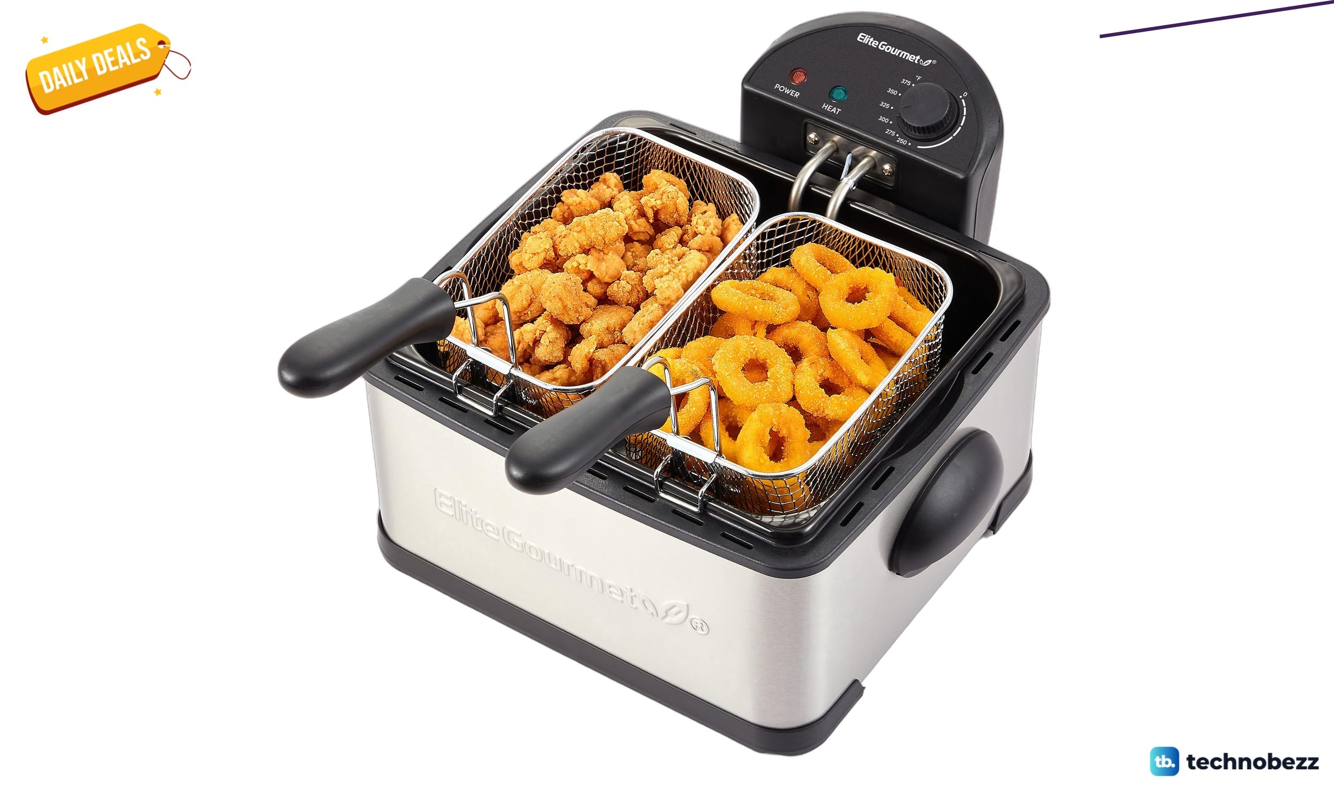 Elite Gourmet Electric Deep Fryer 4.5 Qt price drops to $64.47