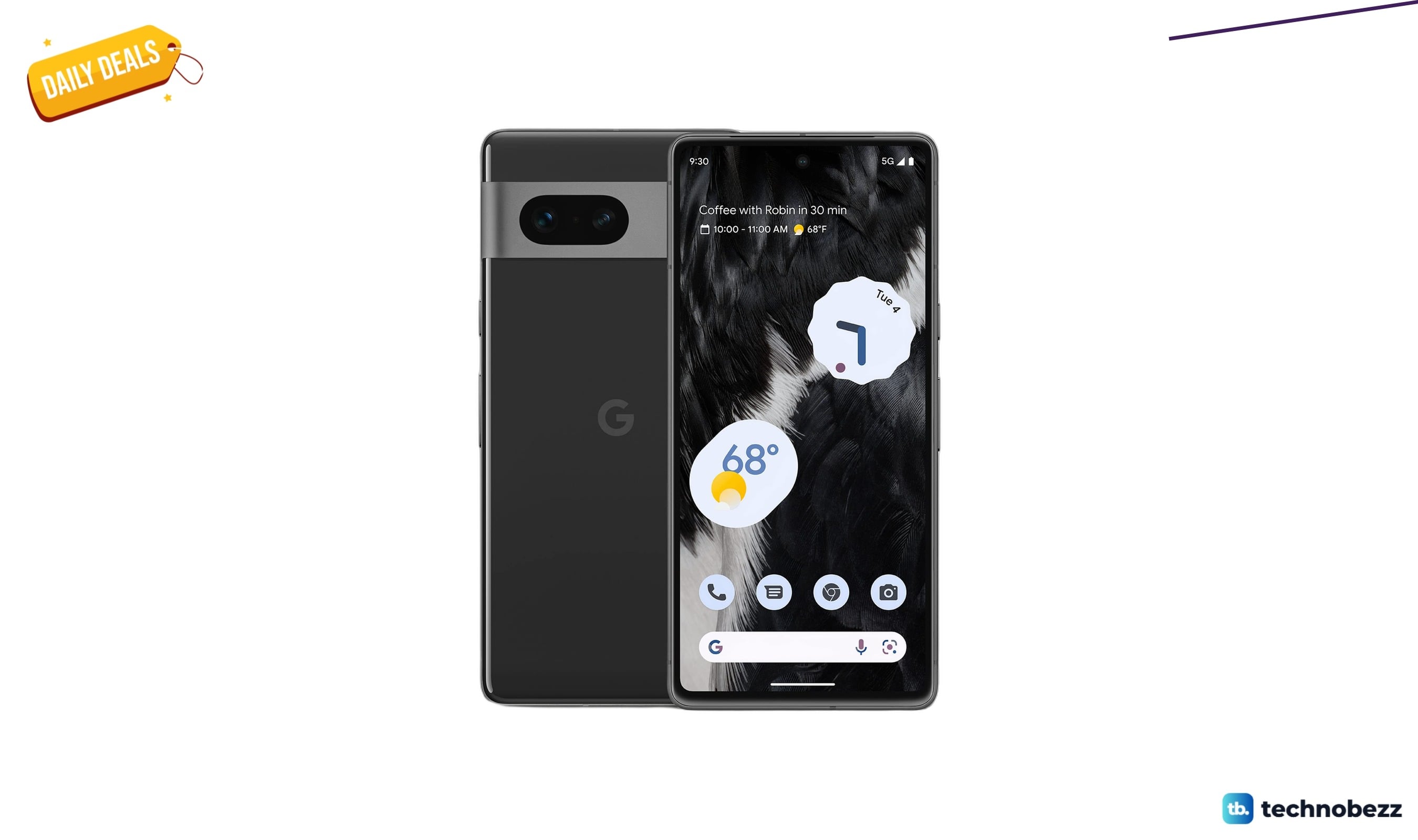 Google Pixel 7 5G unlocked phone drops to $649.69 on Amazon