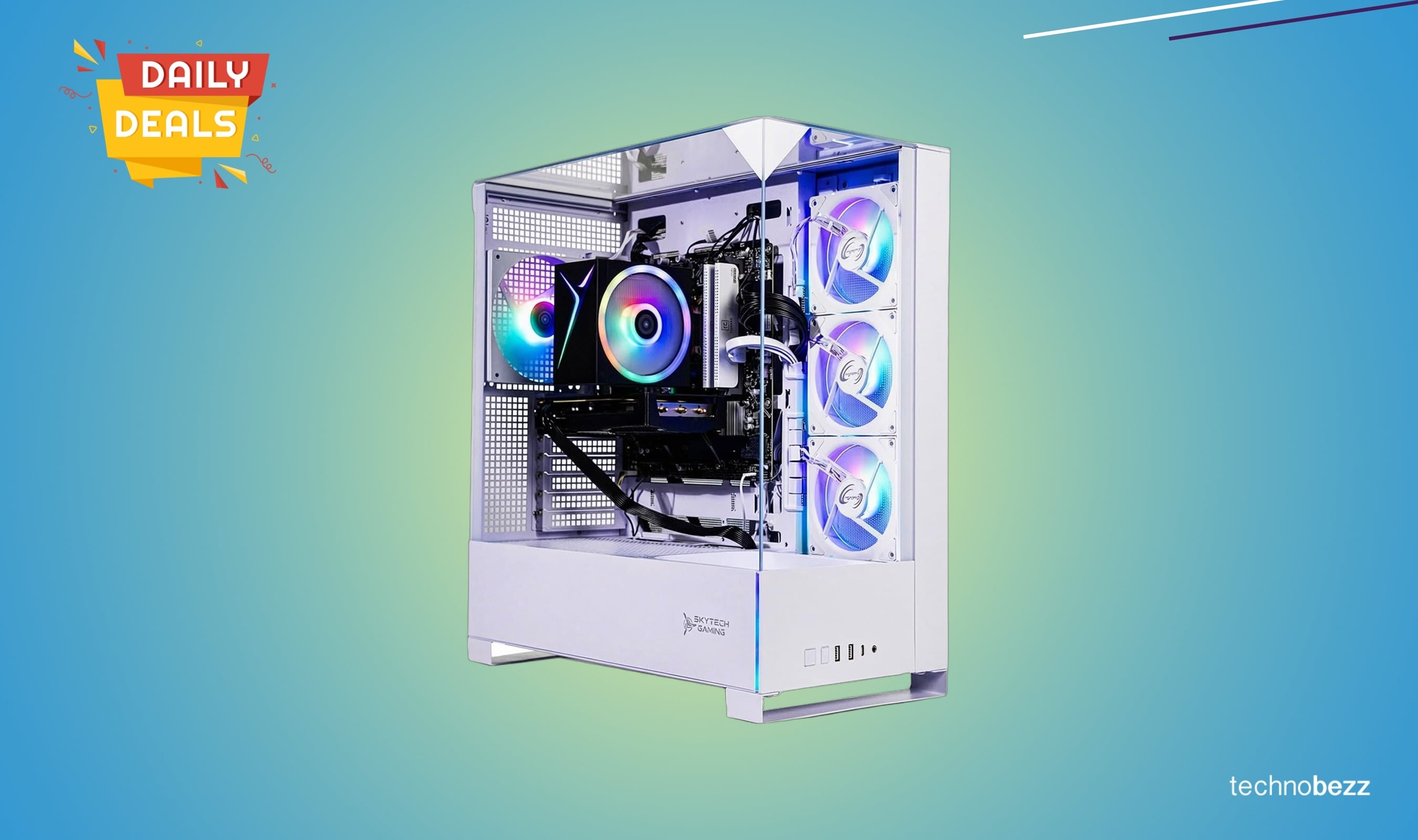 Skytech Gaming Archangel 5 PC with Intel i5 and RTX 5060 drops to $999.99
